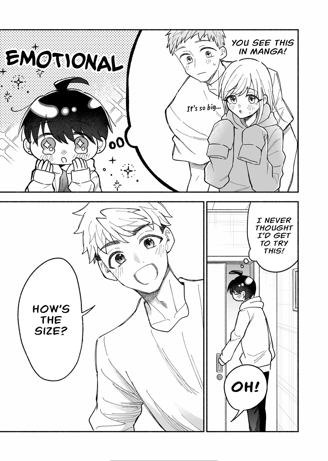 A Cool Girl and a 12cm Promise Chapter 12.5 page 11 - Chapter 12.5: An excerpt from the sleepover