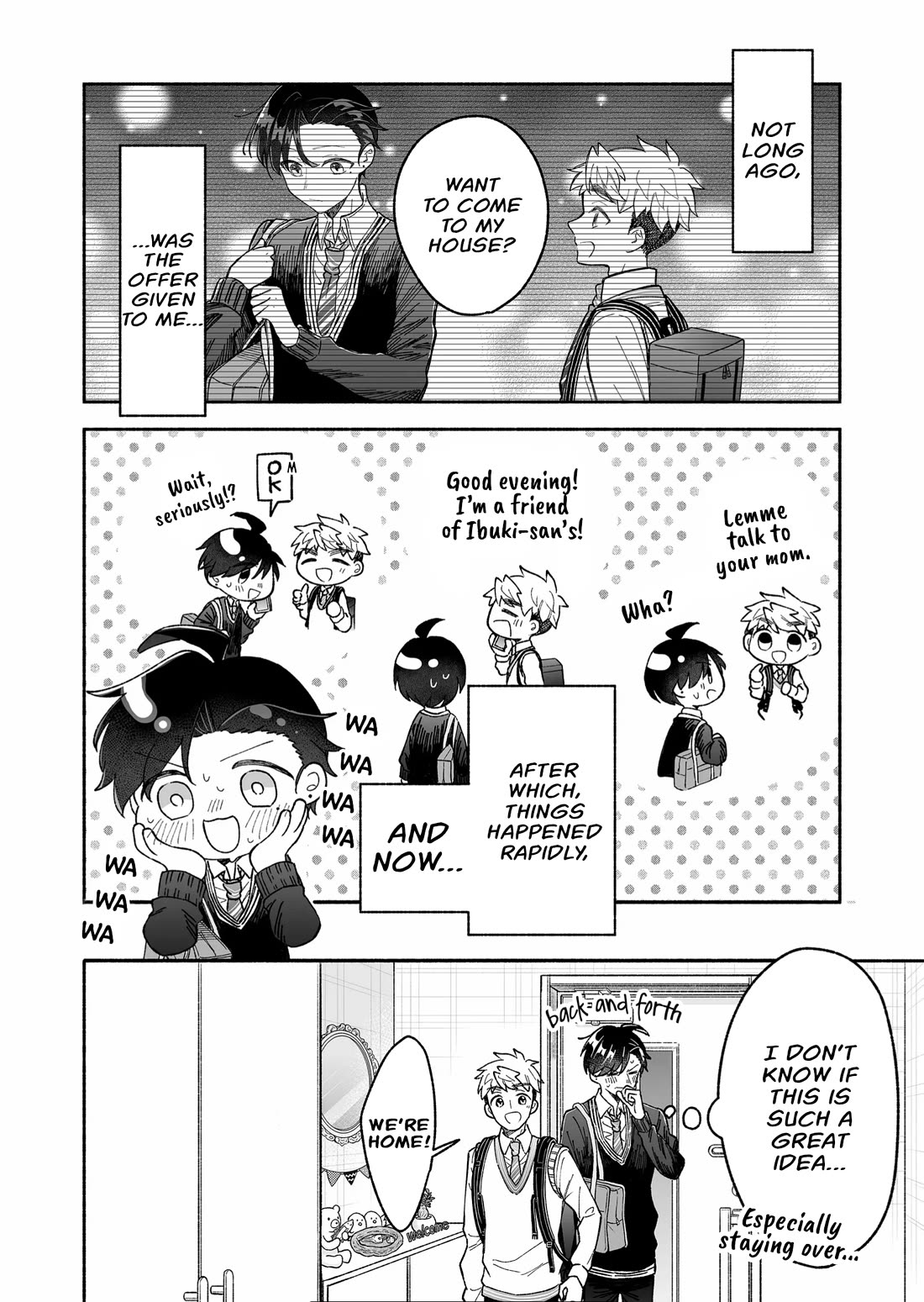 A Cool Girl and a 12cm Promise Chapter 12 page 2 - Chapter 12: Sleepover