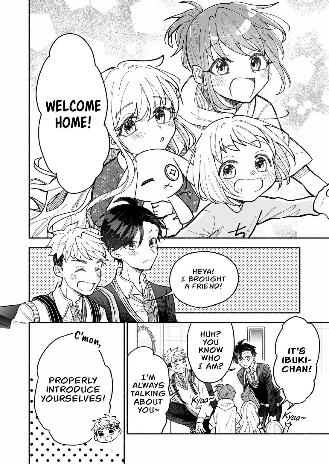 A Cool Girl and a 12cm Promise Chapter 12 page 3 - Chapter 12: Sleepover