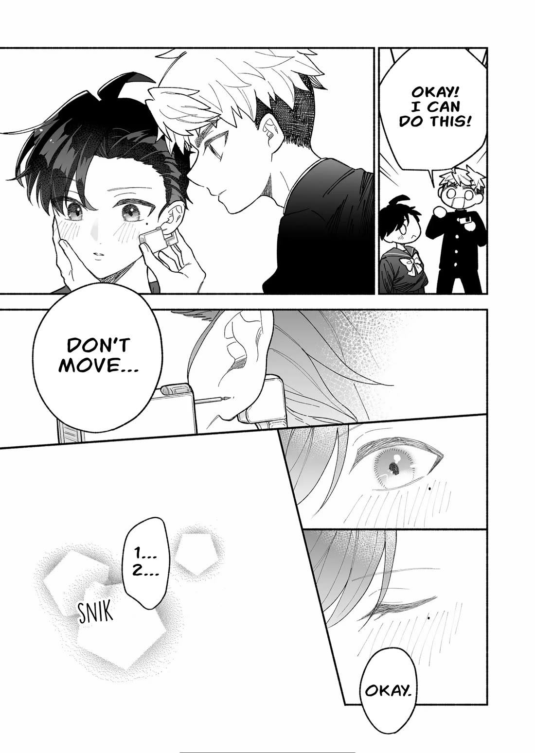 A Cool Girl and a 12cm Promise Chapter 17.5 page 11 - Chapter 17.5: First earrings