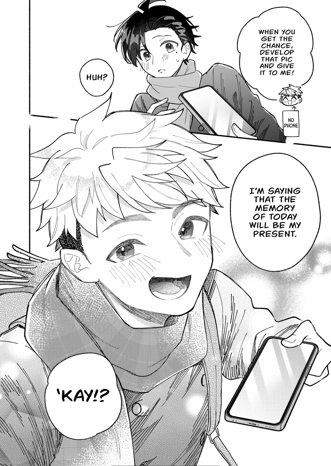 A Cool Girl and a 12cm Promise Chapter 17.5 page 4 - Chapter 17.5: First earrings