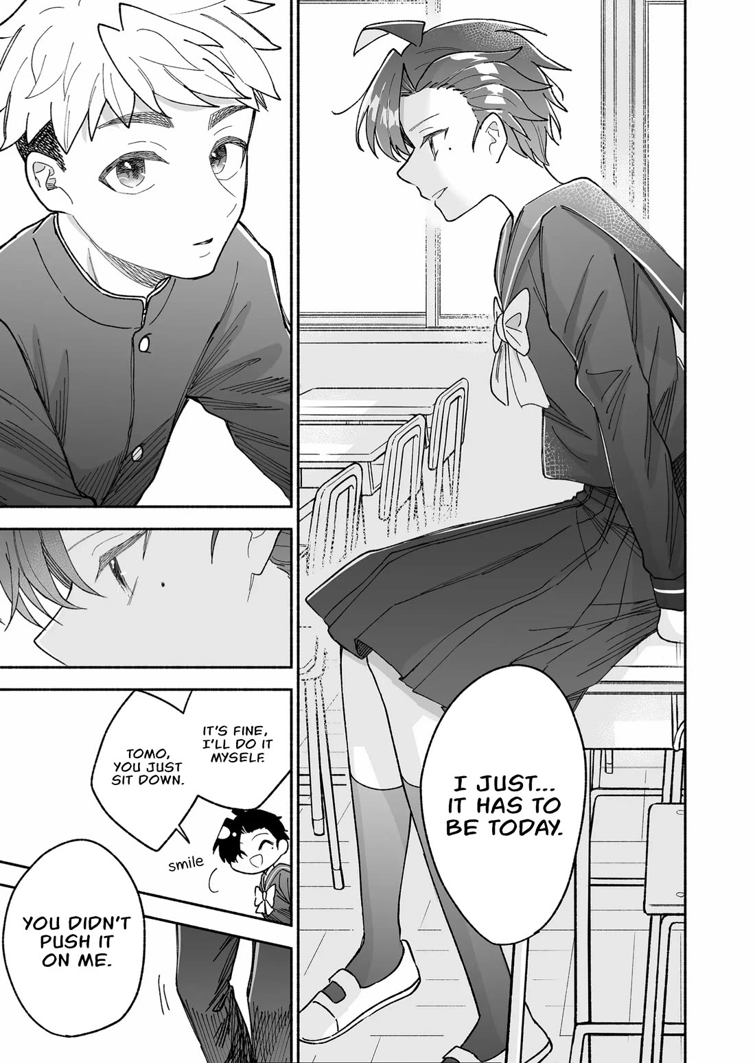A Cool Girl and a 12cm Promise Chapter 17.5 page 9 - Chapter 17.5: First earrings