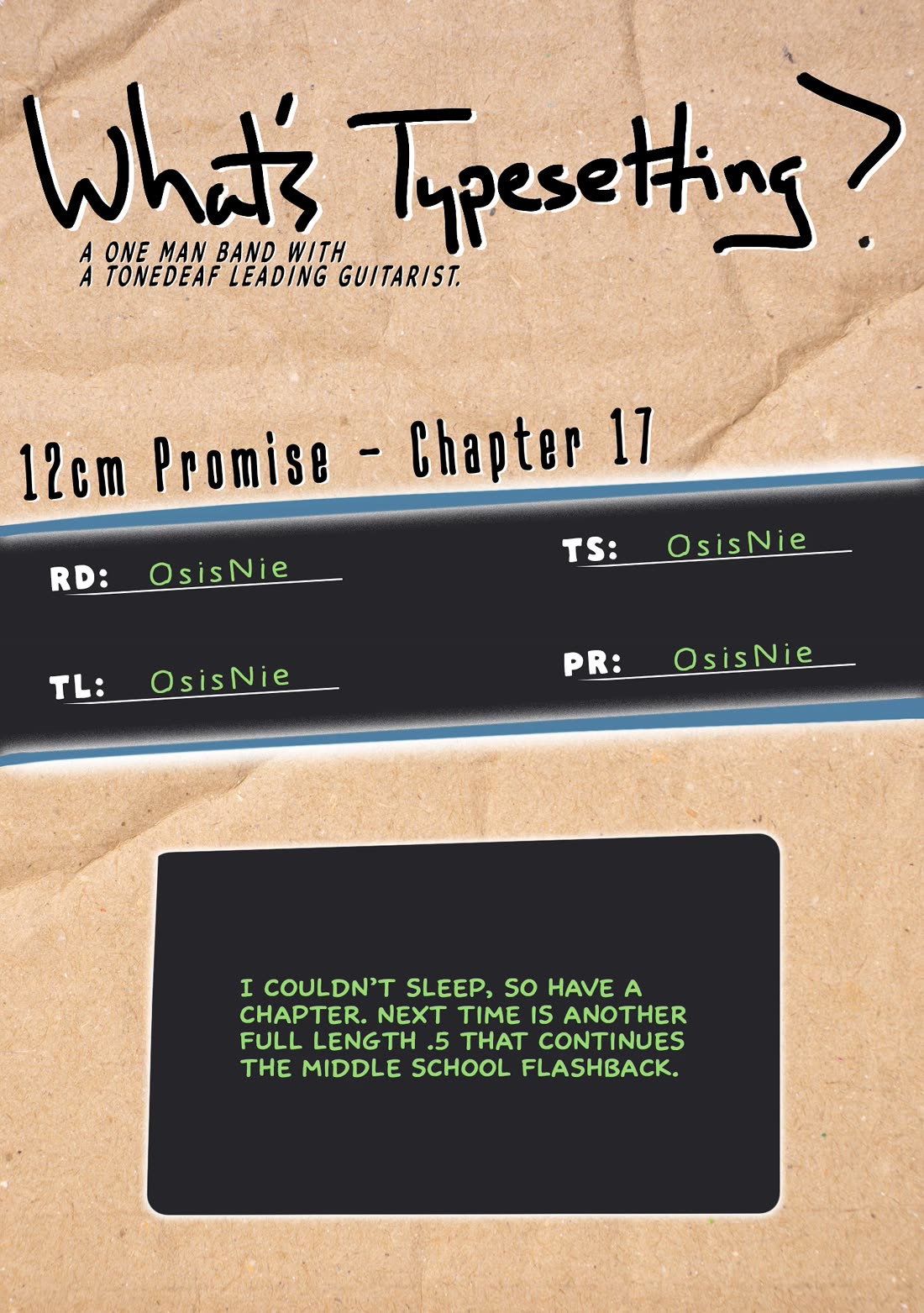 A Cool Girl and a 12cm Promise Chapter 17 page 16 - Chapter 17: Earrings