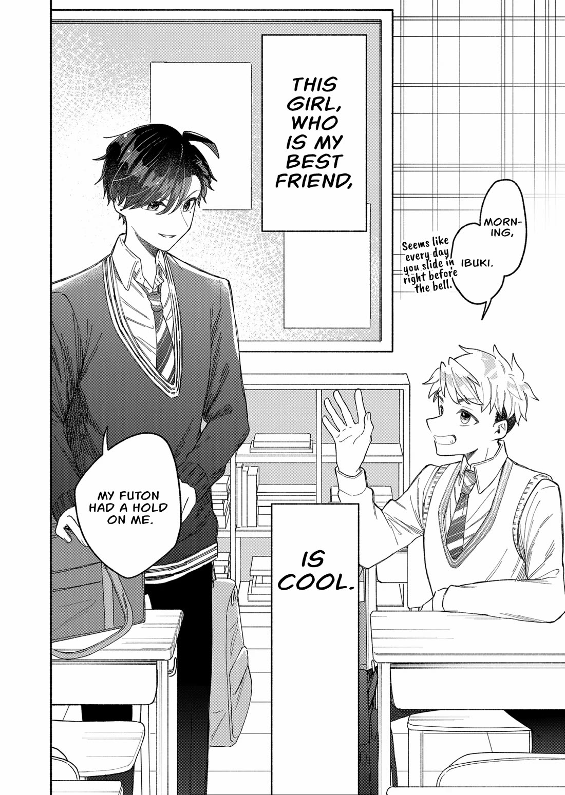 A Cool Girl and a 12cm Promise Chapter 2 page 2 - Chapter 2: A ways to go