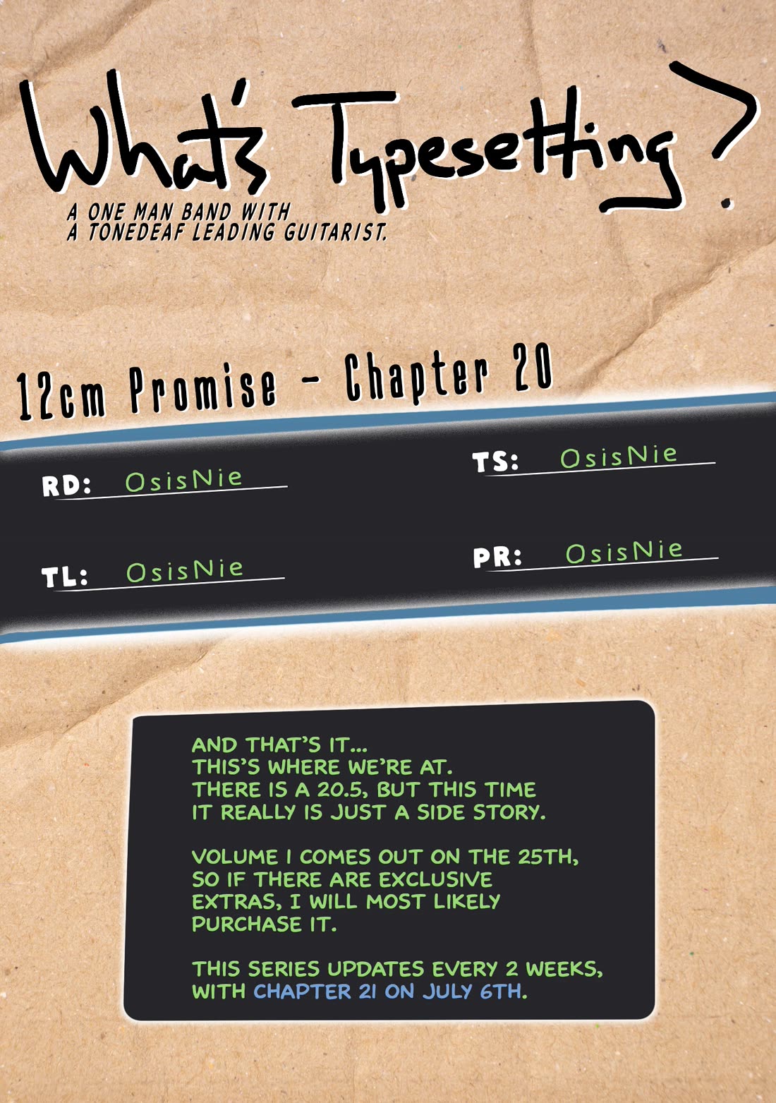 A Cool Girl and a 12cm Promise Chapter 20 page 21 - Chapter 20: Hero