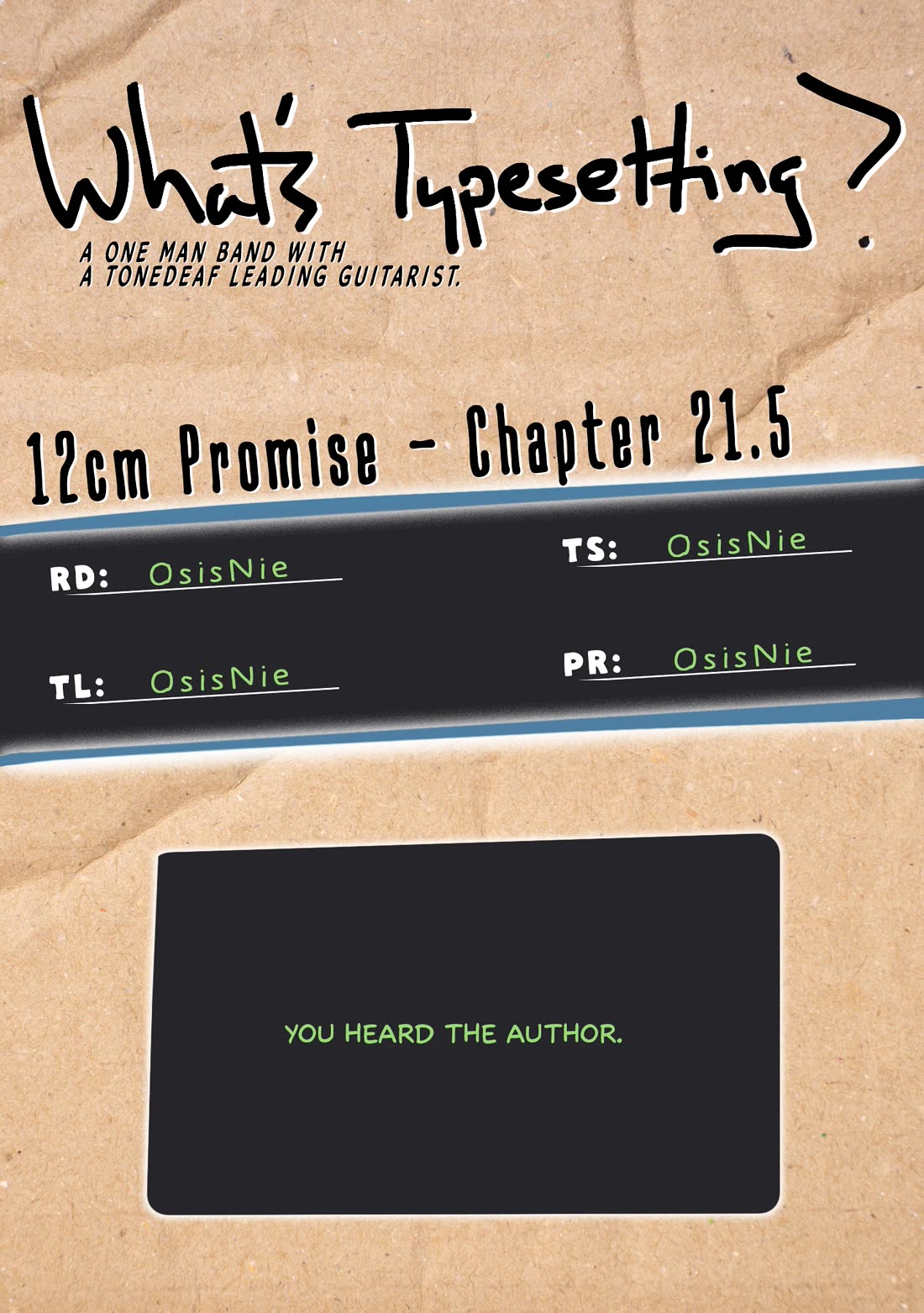 A Cool Girl and a 12cm Promise Chapter 21.5 page 16 - Chapter 21.5: Special: The Tachibana Ibuki Fanclub