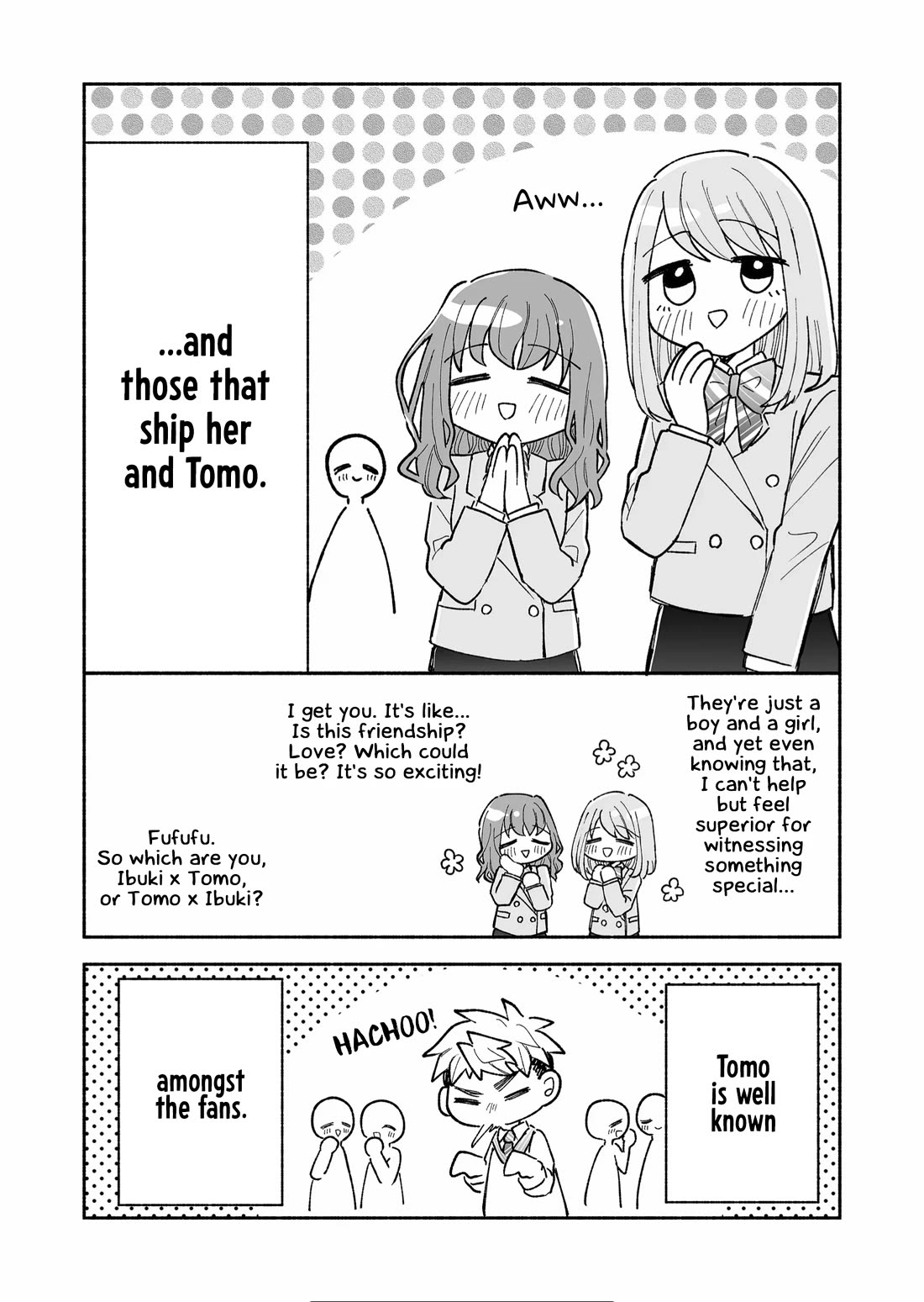 A Cool Girl and a 12cm Promise Chapter 21.5 page 4 - Chapter 21.5: Special: The Tachibana Ibuki Fanclub