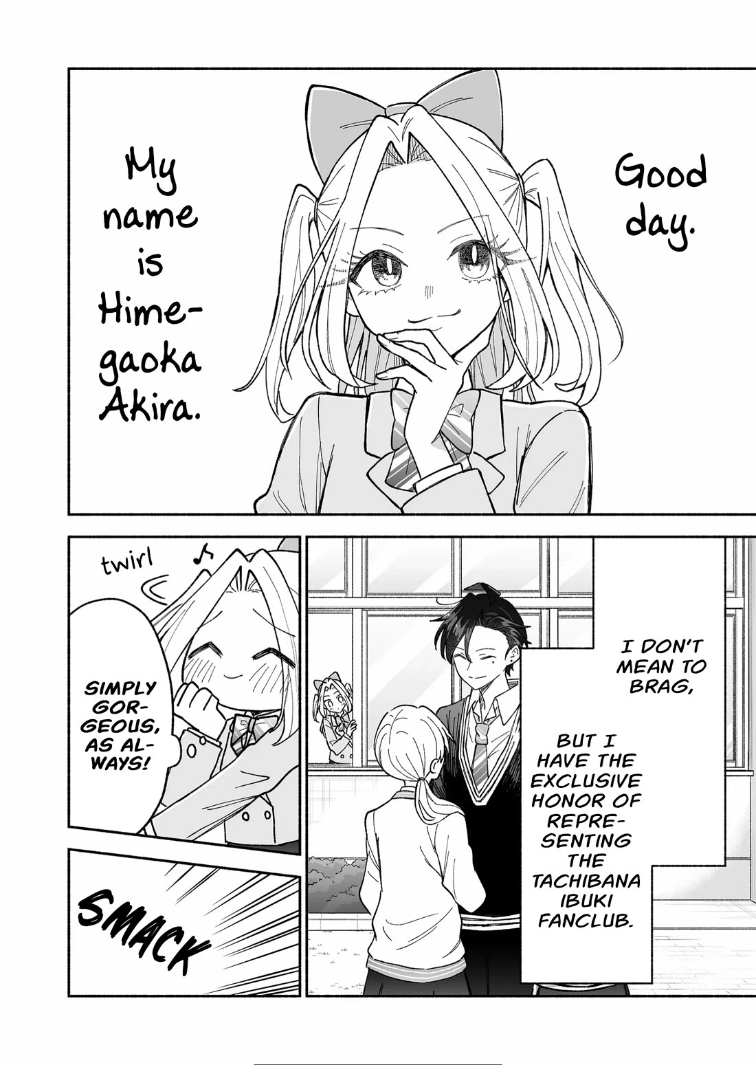 A Cool Girl and a 12cm Promise Chapter 21.5 page 6 - Chapter 21.5: Special: The Tachibana Ibuki Fanclub