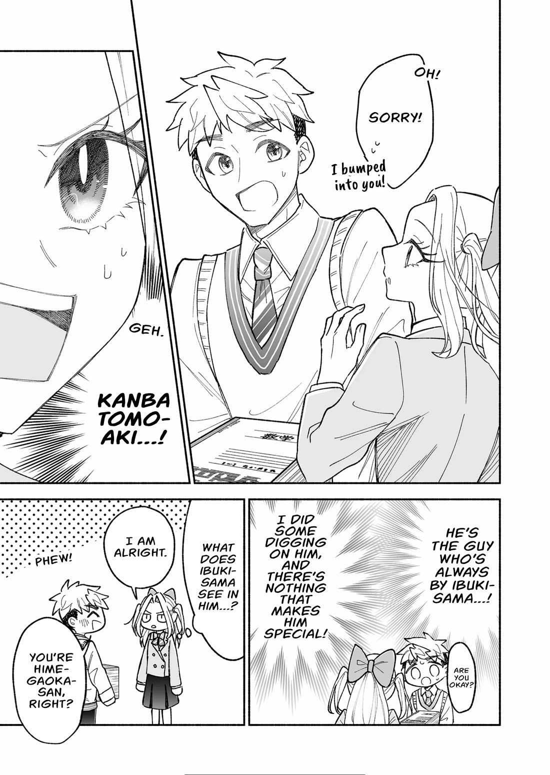 A Cool Girl and a 12cm Promise Chapter 21.5 page 7 - Chapter 21.5: Special: The Tachibana Ibuki Fanclub