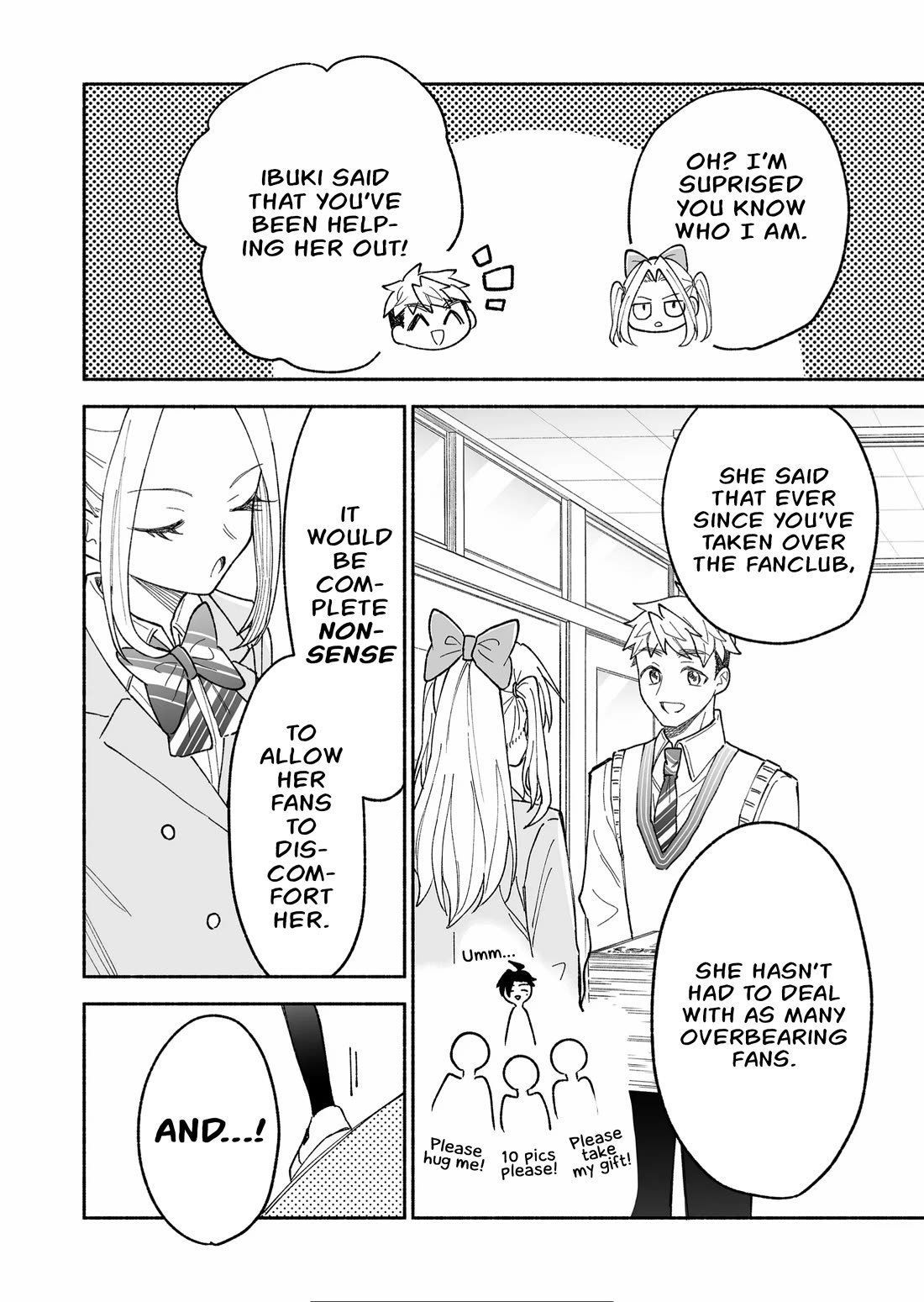 A Cool Girl and a 12cm Promise Chapter 21.5 page 8 - Chapter 21.5: Special: The Tachibana Ibuki Fanclub