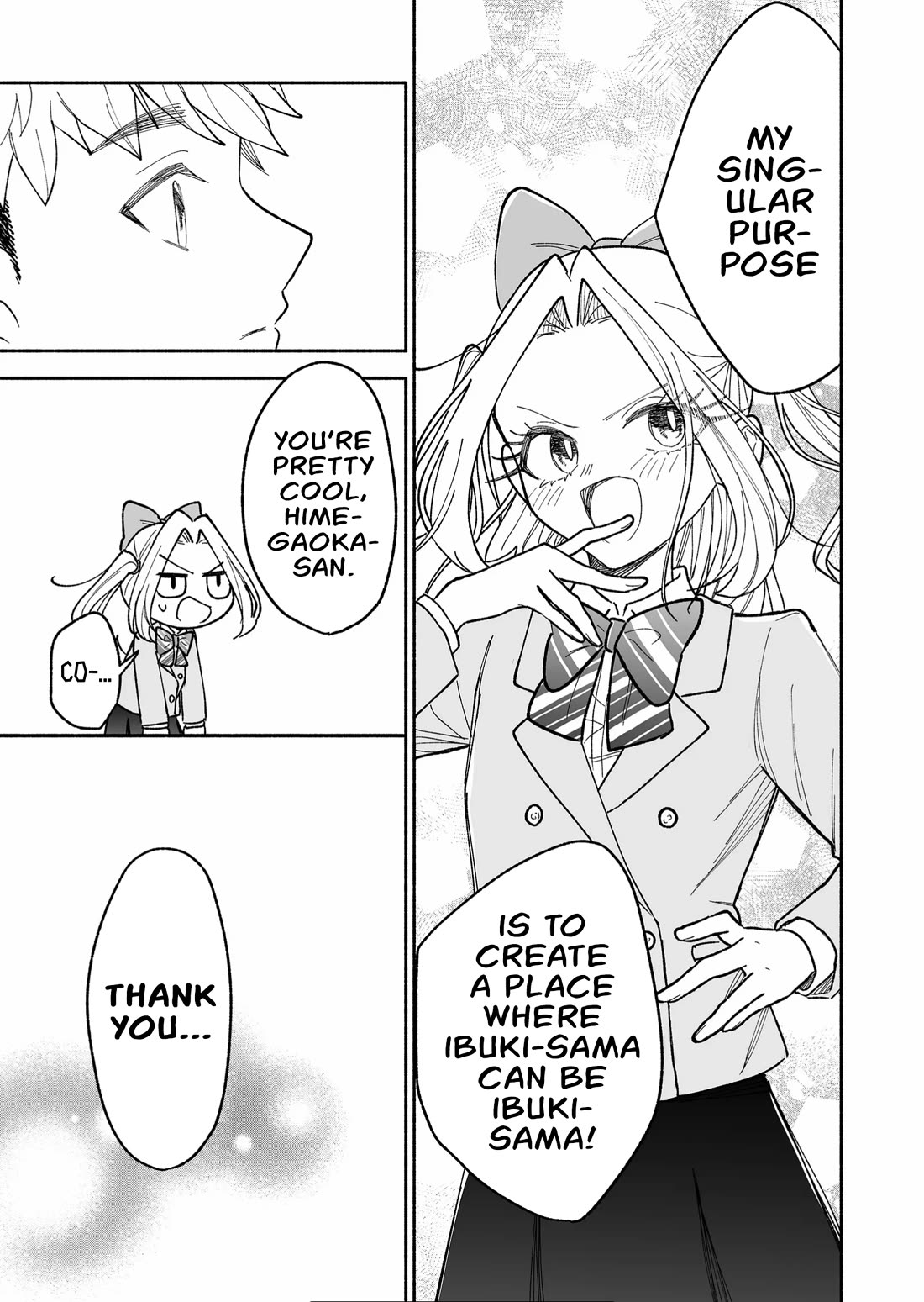 A Cool Girl and a 12cm Promise Chapter 21.5 page 9 - Chapter 21.5: Special: The Tachibana Ibuki Fanclub