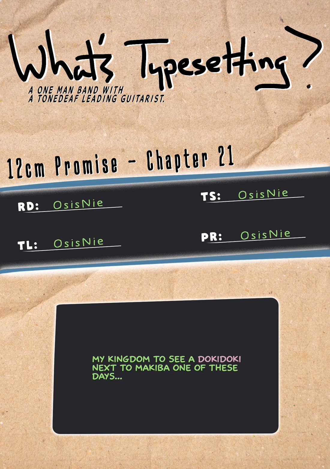 A Cool Girl and a 12cm Promise Chapter 21 page 23 - Chapter 21: Irreplaceable