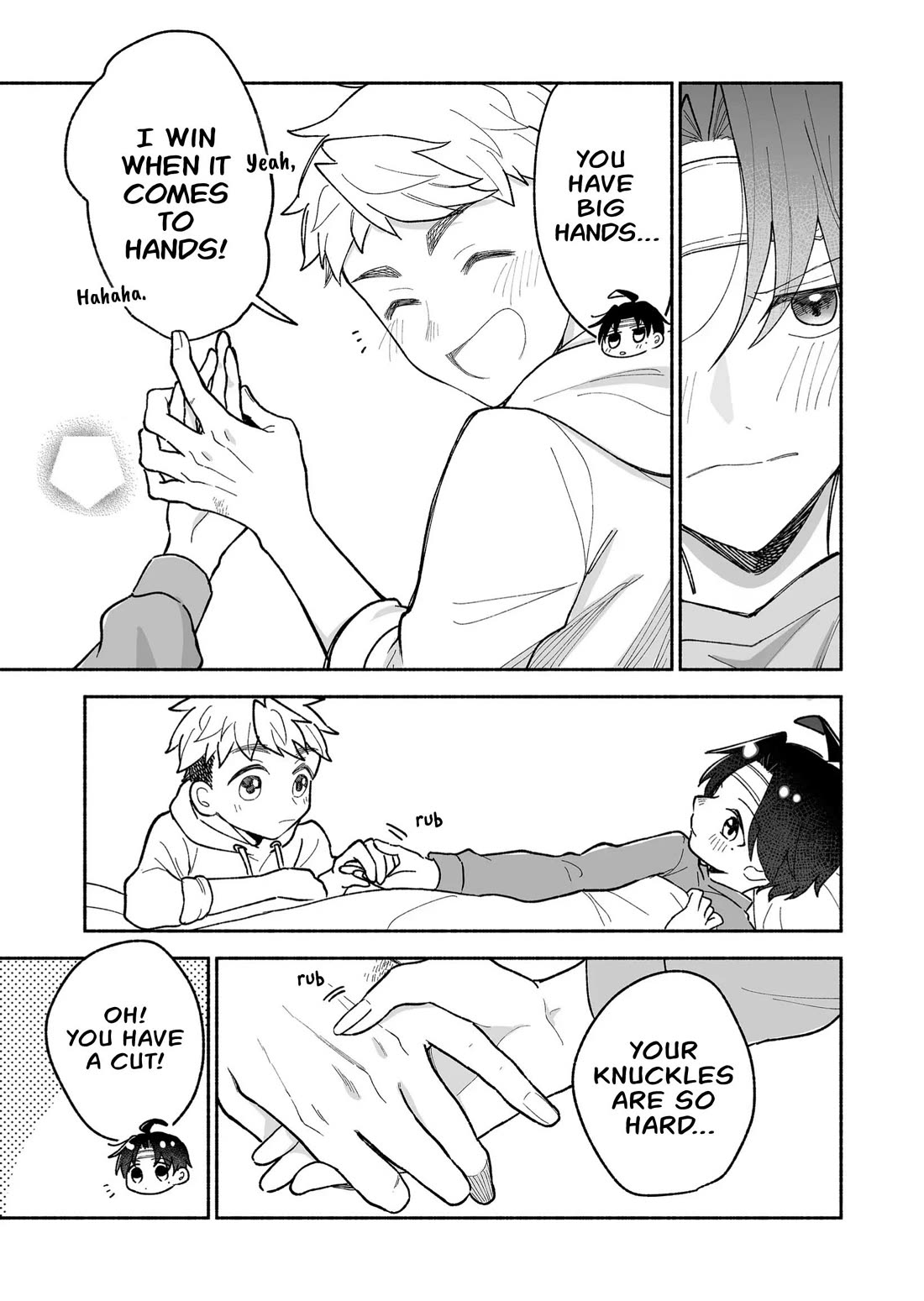 A Cool Girl and a 12cm Promise Chapter 23 page 11 - Chapter 23: Hold My Hand