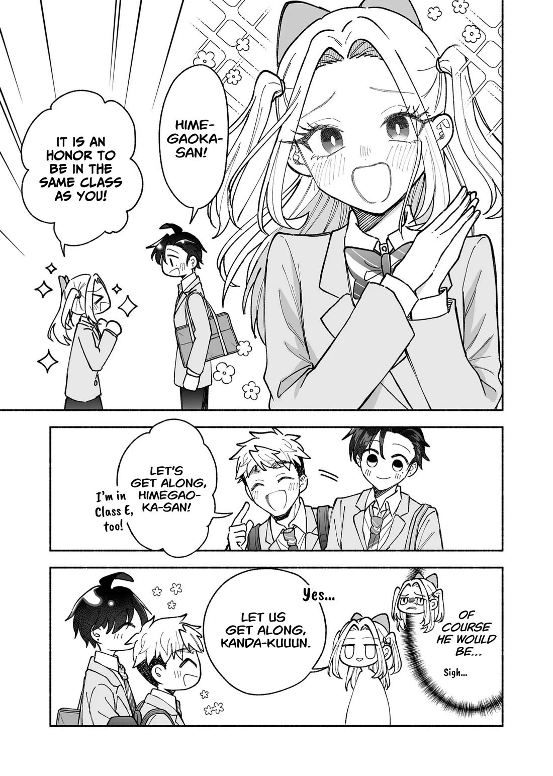 A Cool Girl and a 12cm Promise Chapter 27 page 6 - Chapter 27: A New Class