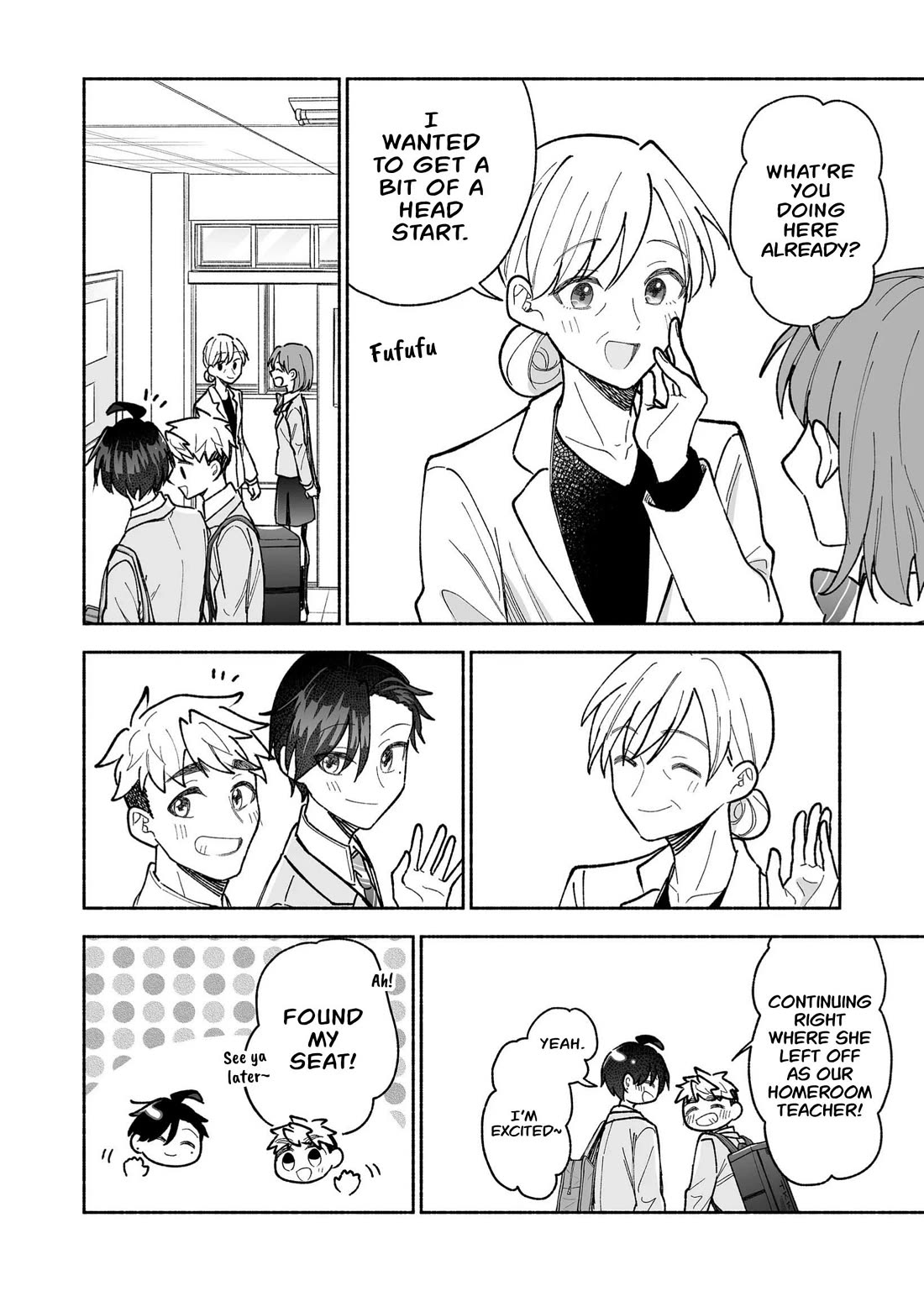 A Cool Girl and a 12cm Promise Chapter 27 page 8 - Chapter 27: A New Class
