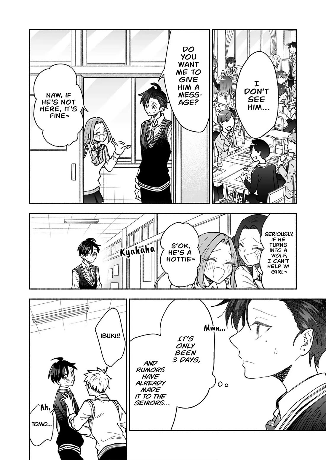 A Cool Girl and a 12cm Promise Chapter 28 page 6 - Chapter 28: The Transfer Student