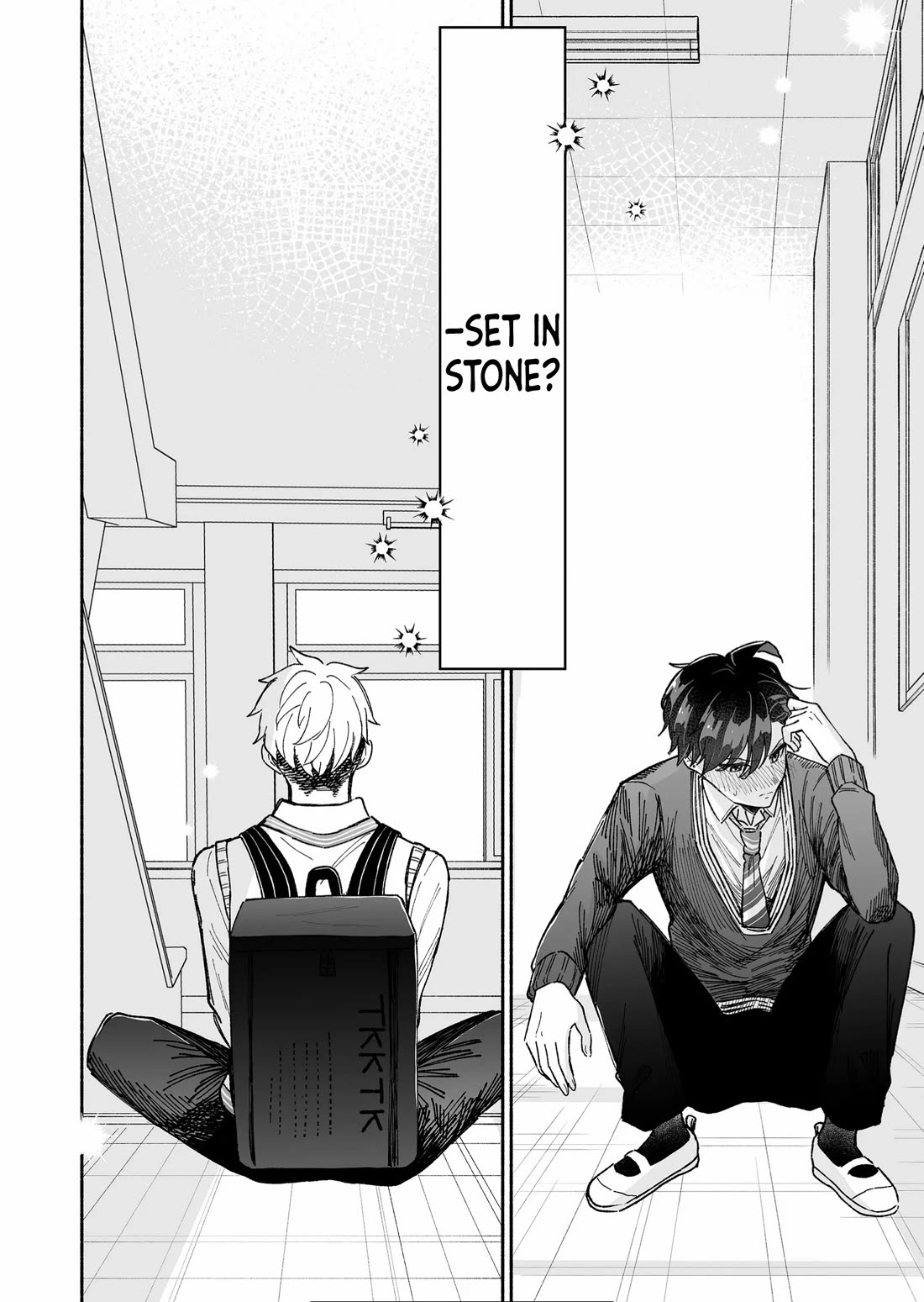 A Cool Girl and a 12cm Promise Chapter 3 page 13 - Chapter 3: Set in stone?