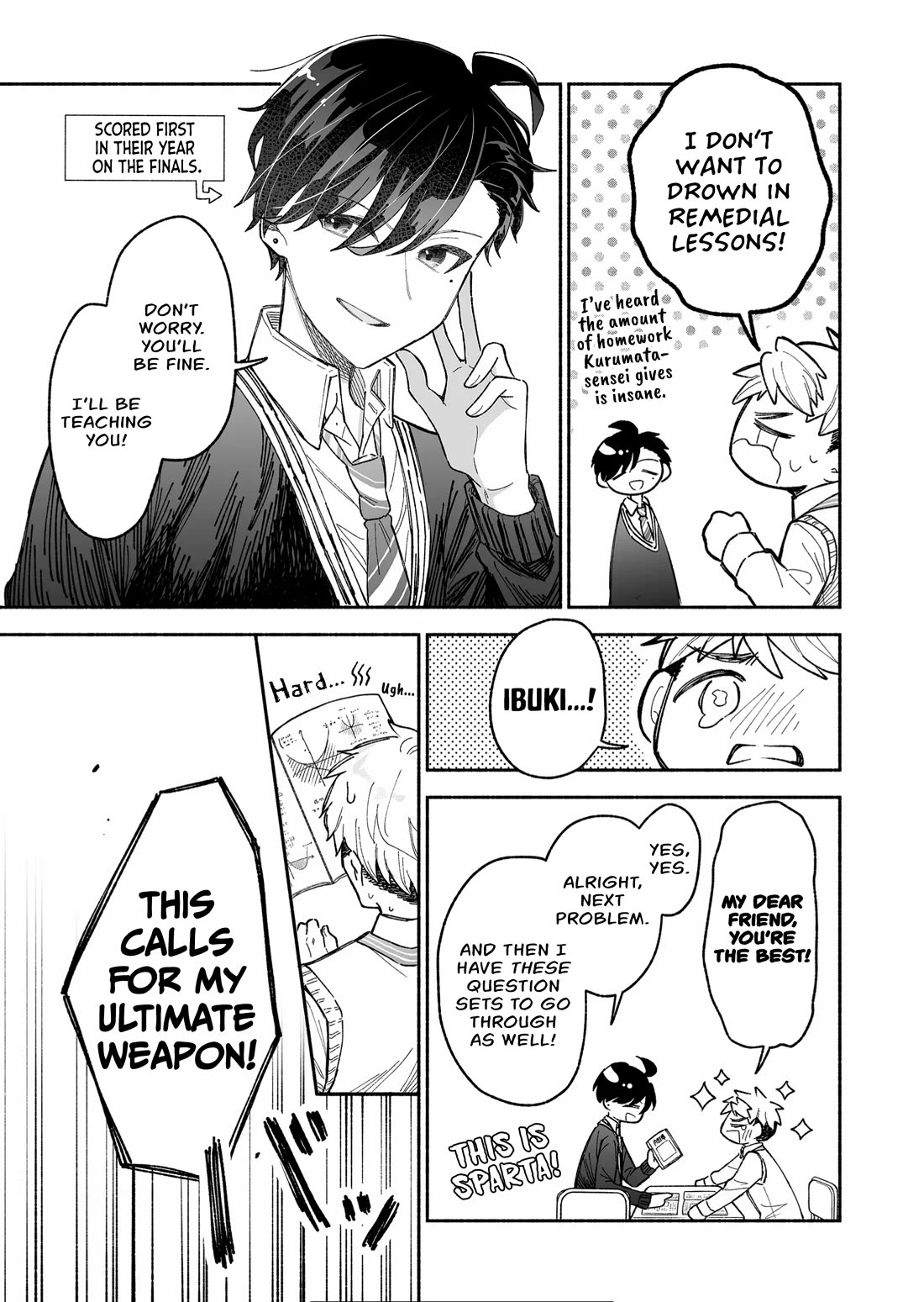 A Cool Girl and a 12cm Promise Chapter 3 page 3 - Chapter 3: Set in stone?