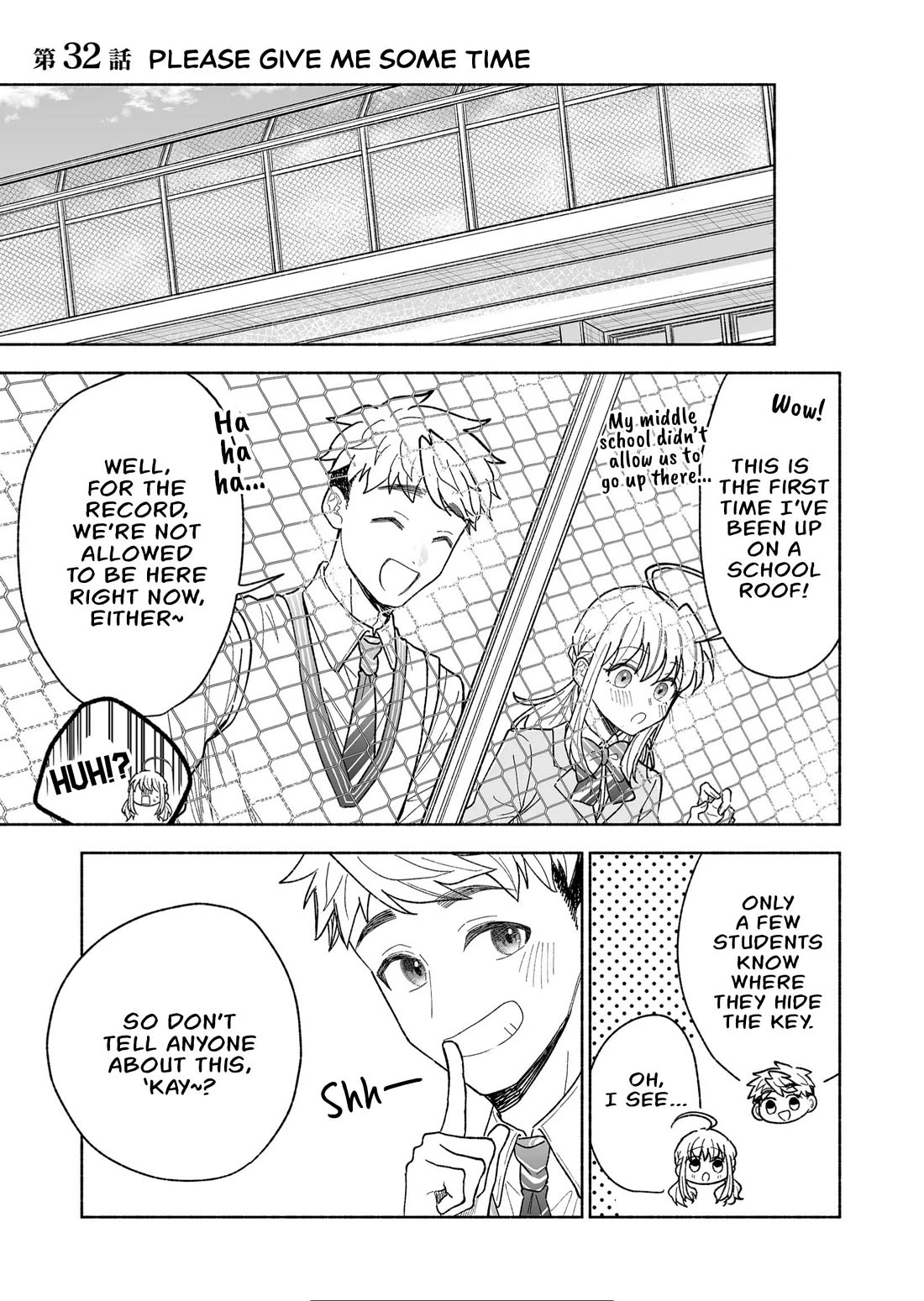 A Cool Girl and a 12cm Promise Chapter 32 page 1 - Chapter 32: Please Give Me Some Time