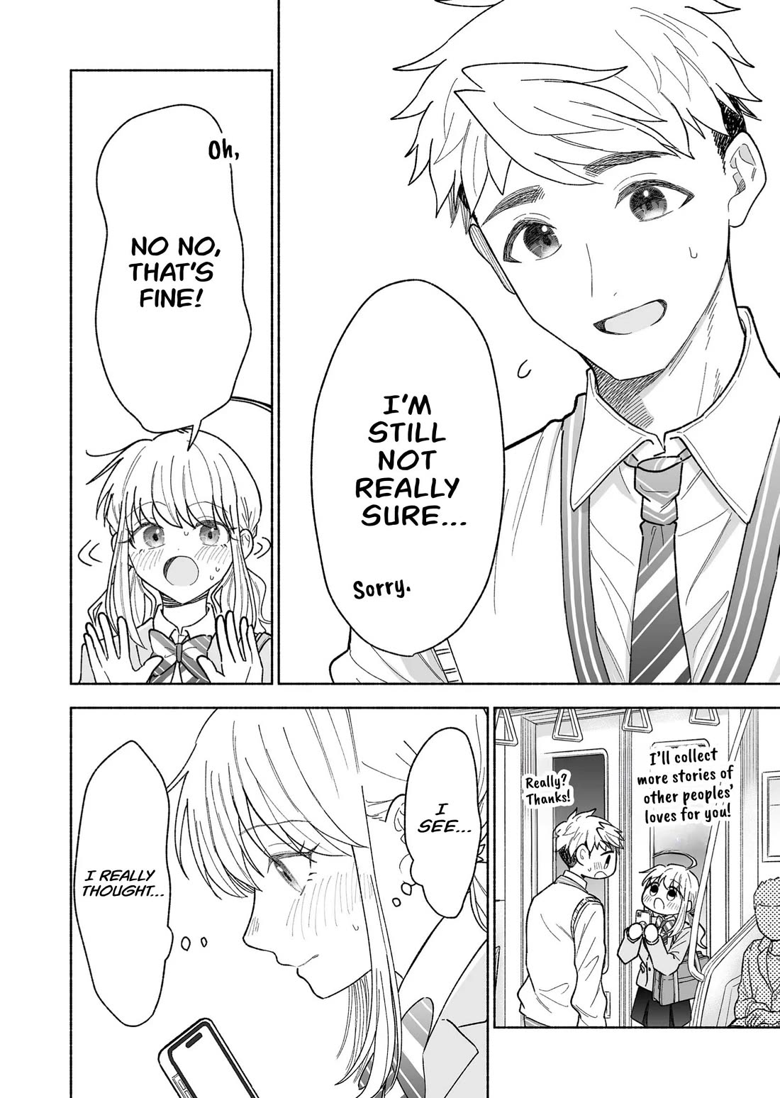 A Cool Girl and a 12cm Promise Chapter 37 page 4 - Chapter 37: Am I in love with her?