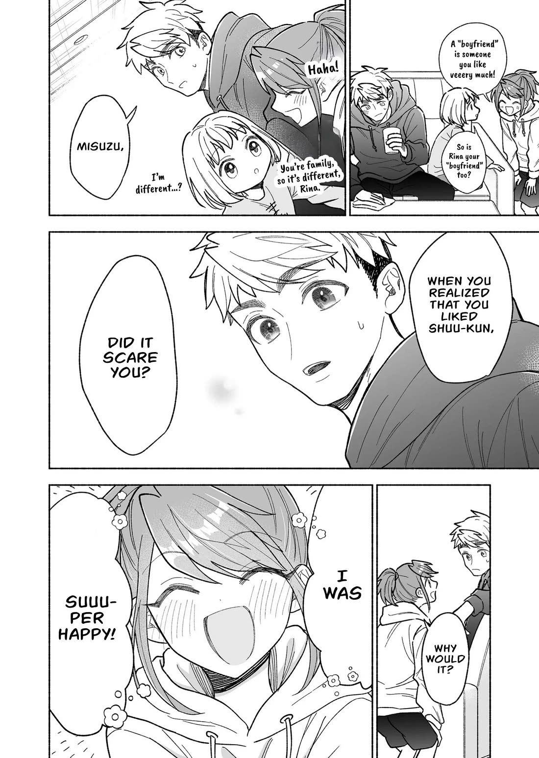 A Cool Girl and a 12cm Promise Chapter 38 page 4 - Chapter 38: My heart is so noisy…