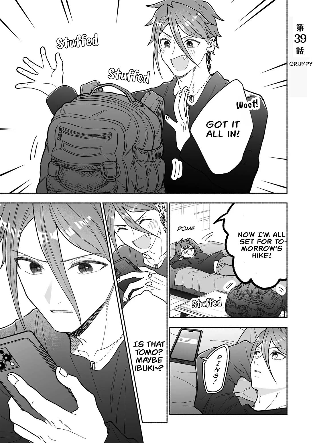 A Cool Girl and a 12cm Promise Chapter 39 page 1 - Chapter 39: Grumpy