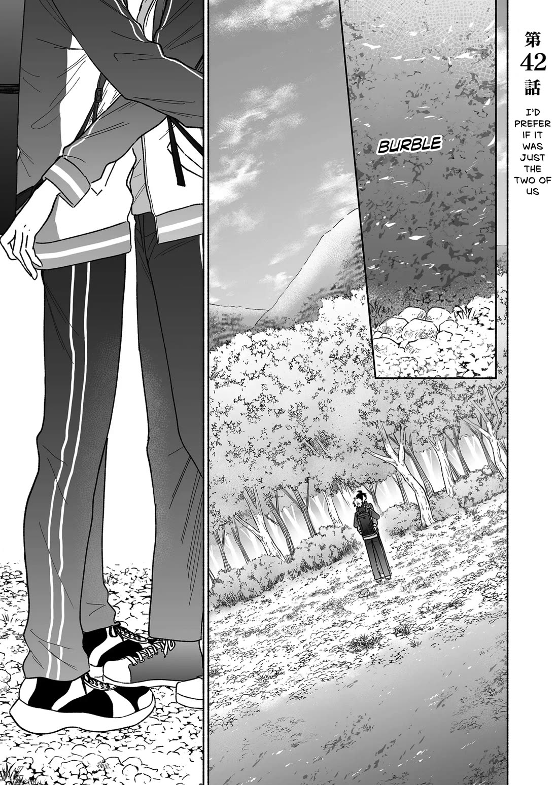A Cool Girl and a 12cm Promise Chapter 42 page 1 - Chapter 42: I'd prefer if it was just the two of us