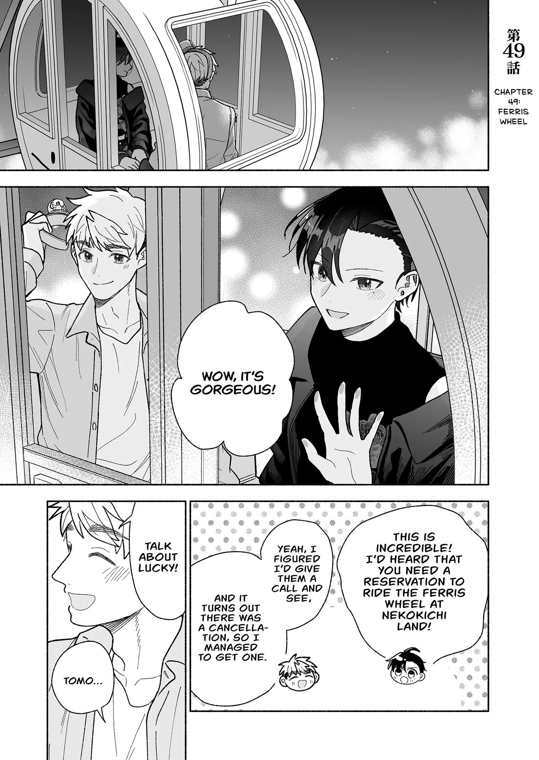 A Cool Girl and a 12cm Promise Chapter 49 page 1 - Chapter 49: Ferris Wheel