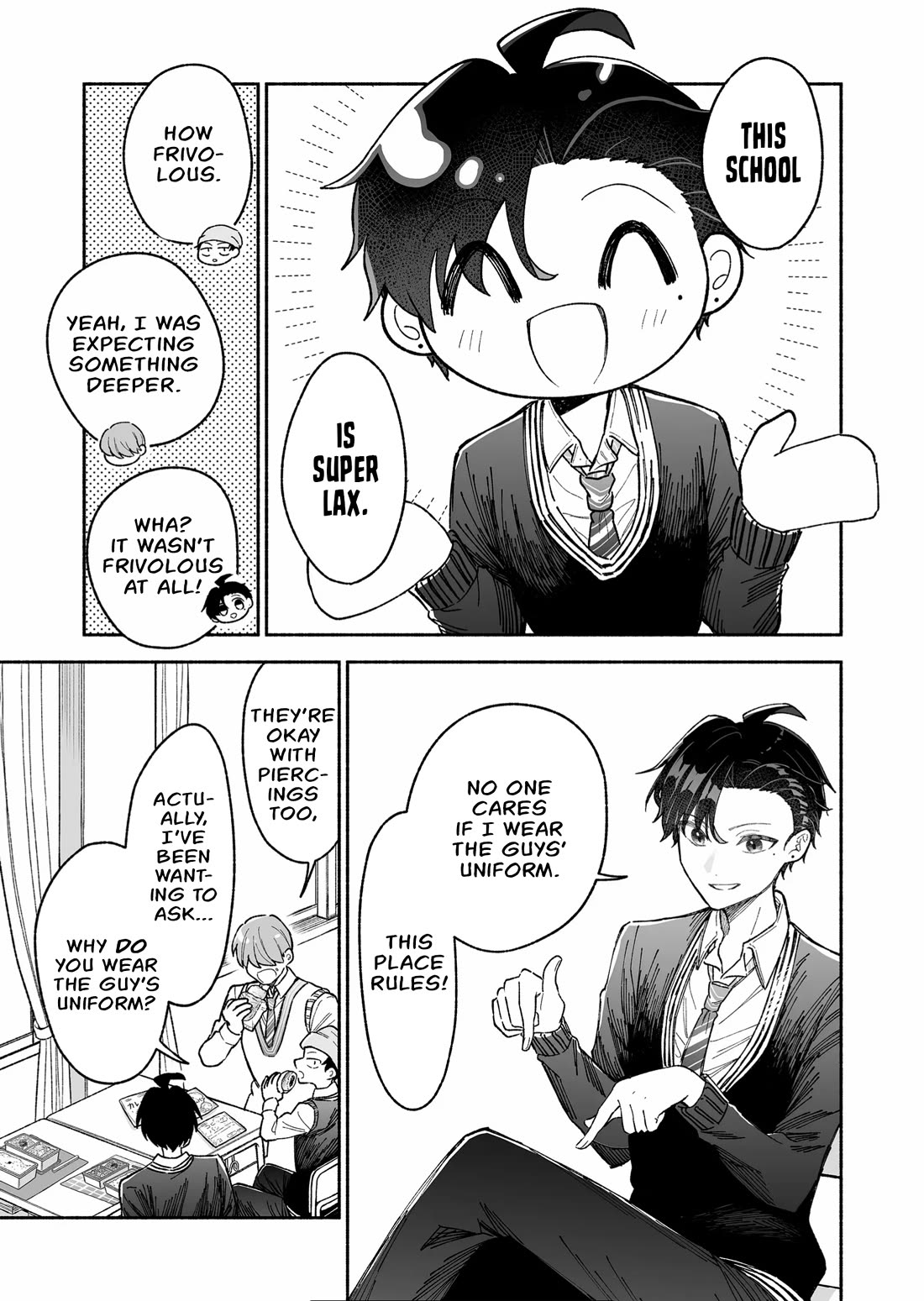 A Cool Girl and a 12cm Promise Chapter 5 page 3 - Chapter 5: Reason for applying