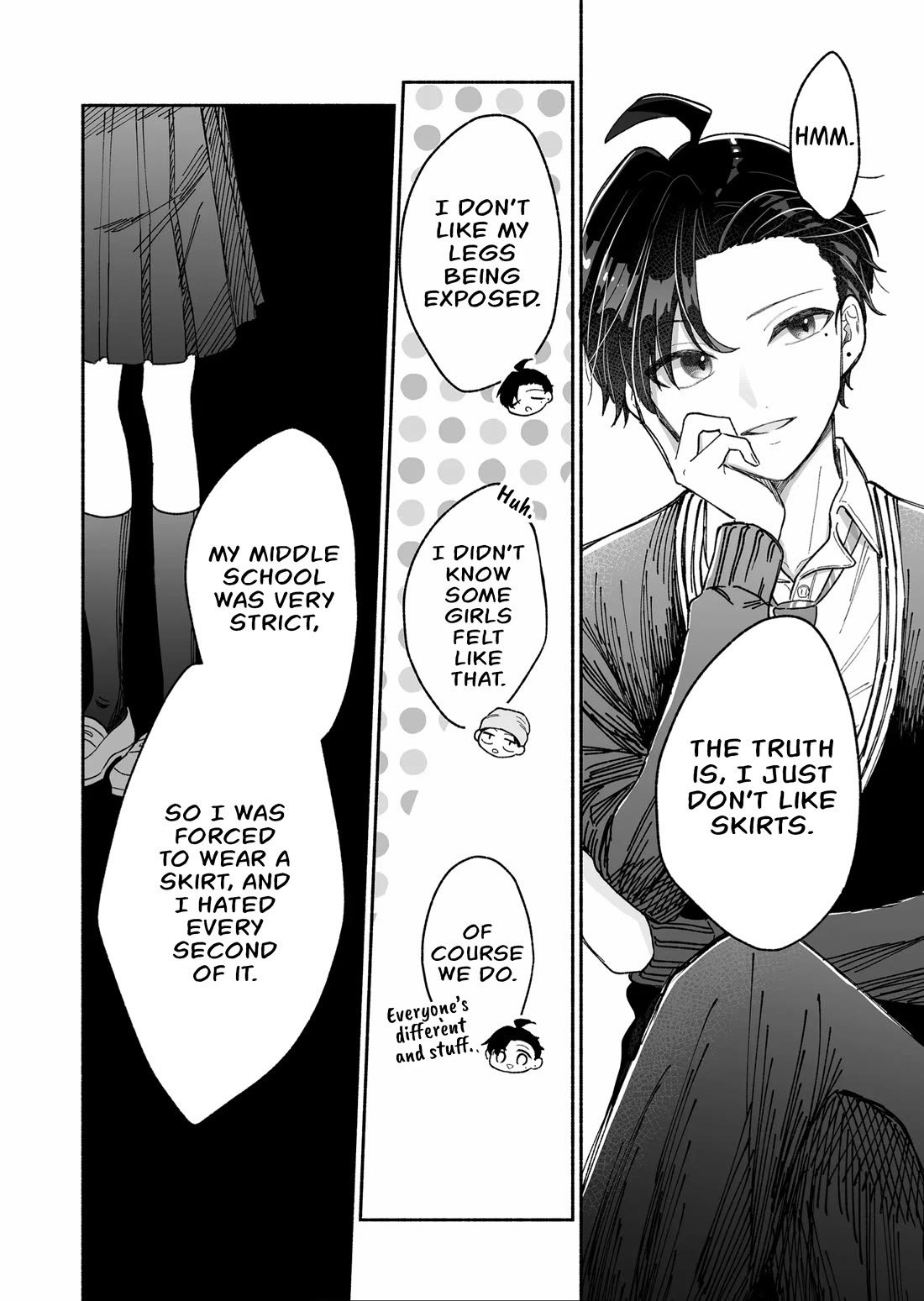 A Cool Girl and a 12cm Promise Chapter 5 page 4 - Chapter 5: Reason for applying