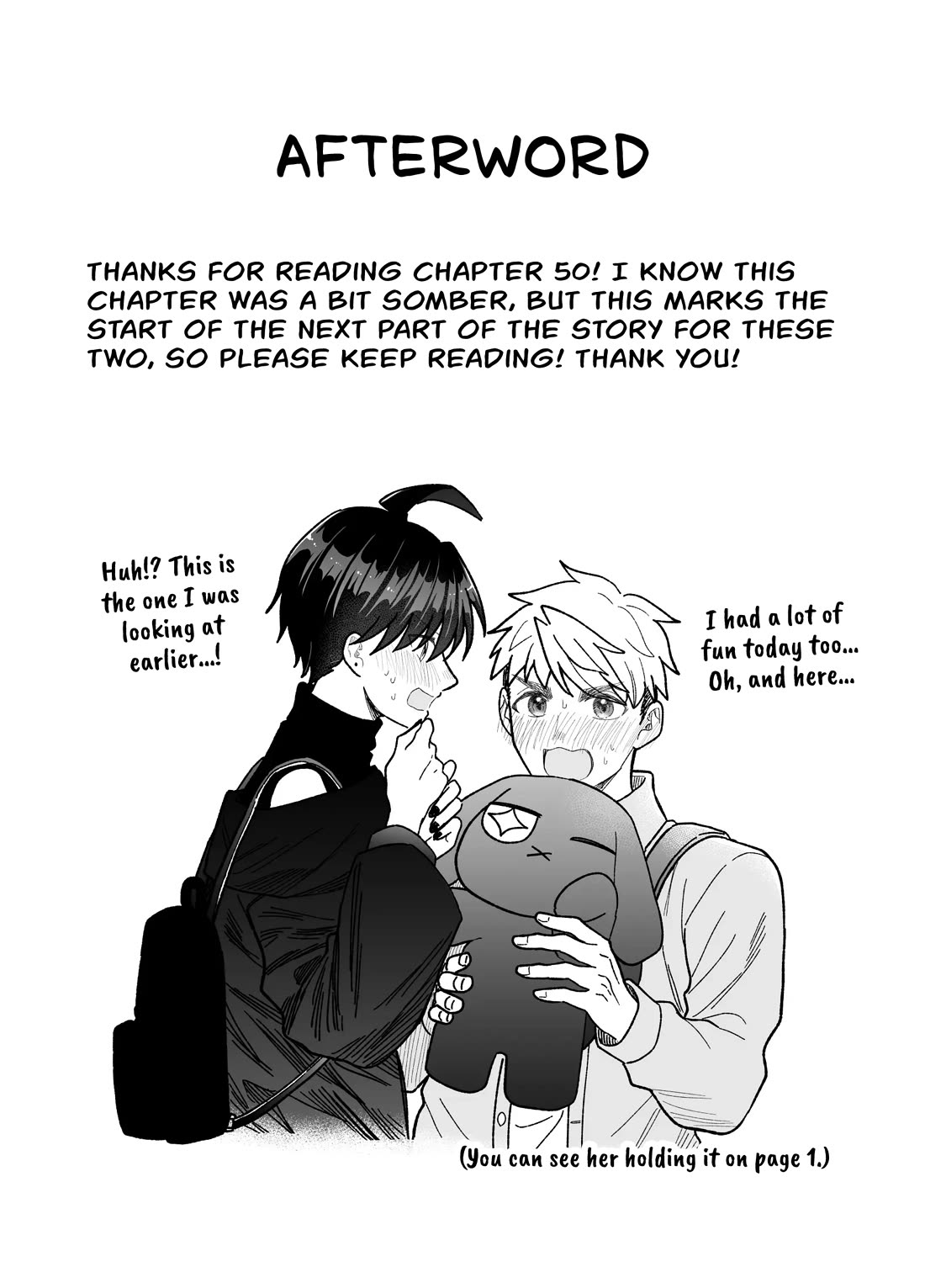 A Cool Girl and a 12cm Promise Chapter 50 page 15 - Chapter 50: I keep remembering
