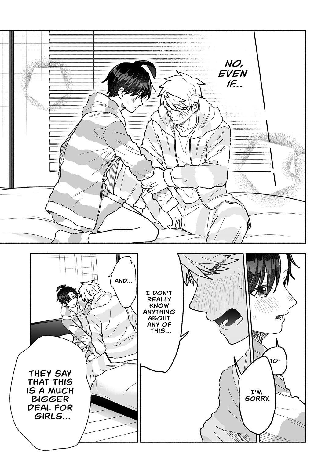 A Cool Girl and a 12cm Promise Chapter 54 page 12 - Chapter 54: As her boyfriend…