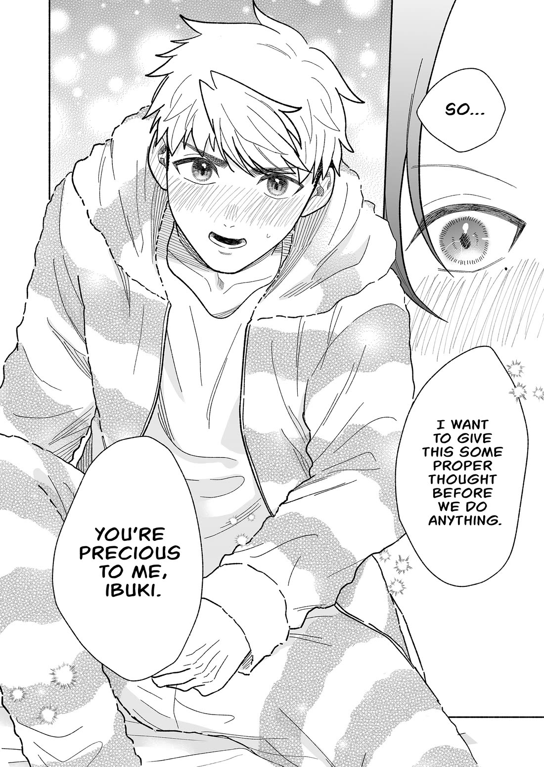 A Cool Girl and a 12cm Promise Chapter 54 page 13 - Chapter 54: As her boyfriend…