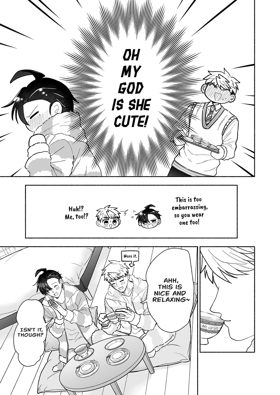 A Cool Girl and a 12cm Promise Chapter 54 page 7 - Chapter 54: As her boyfriend…