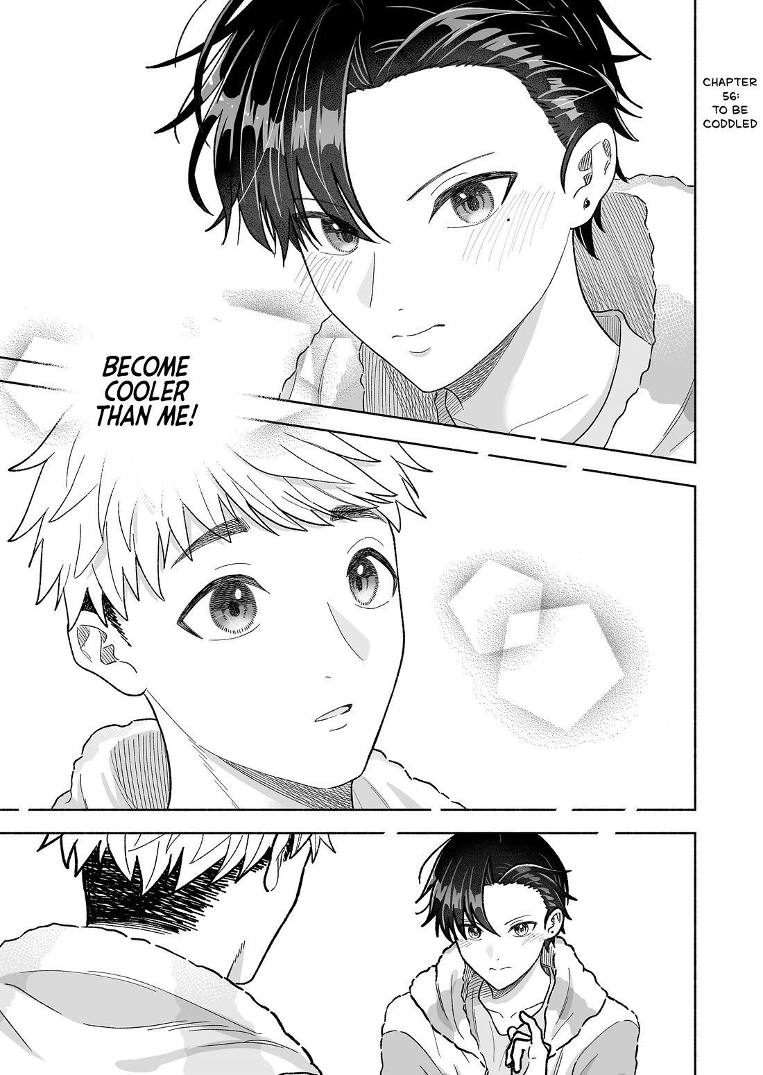 A Cool Girl and a 12cm Promise Chapter 56 page 1 - Chapter 56: To be coddled