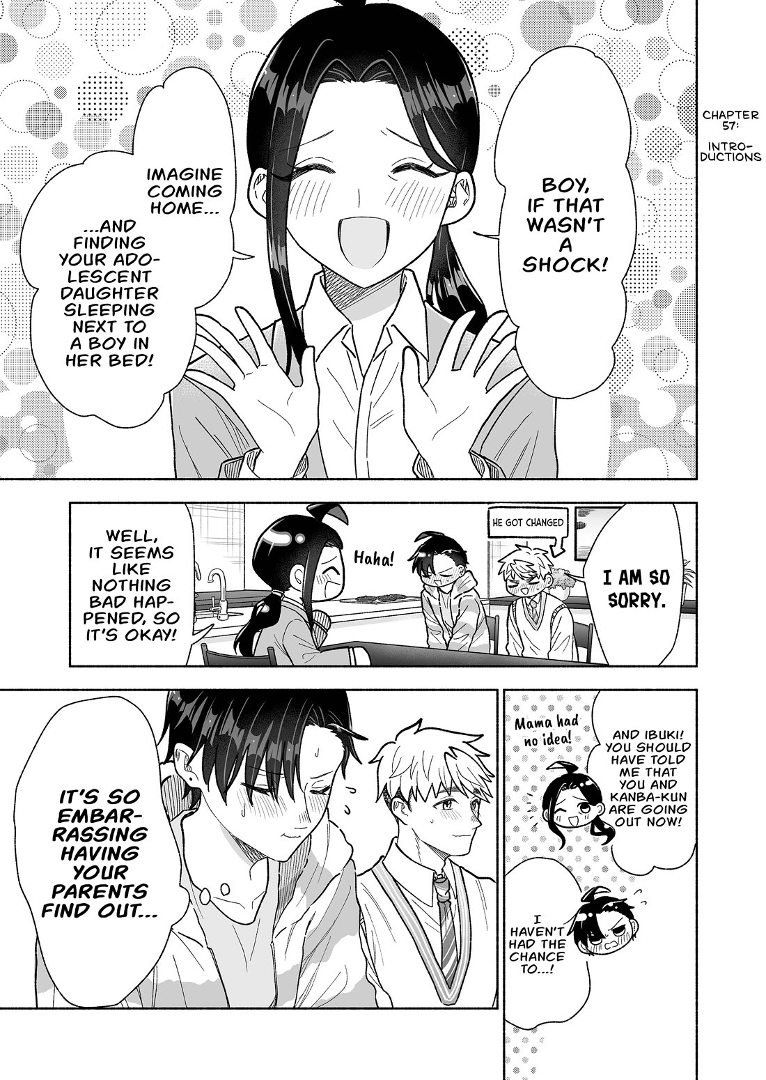 A Cool Girl and a 12cm Promise Chapter 57 page 1 - Chapter 57: Introductions
