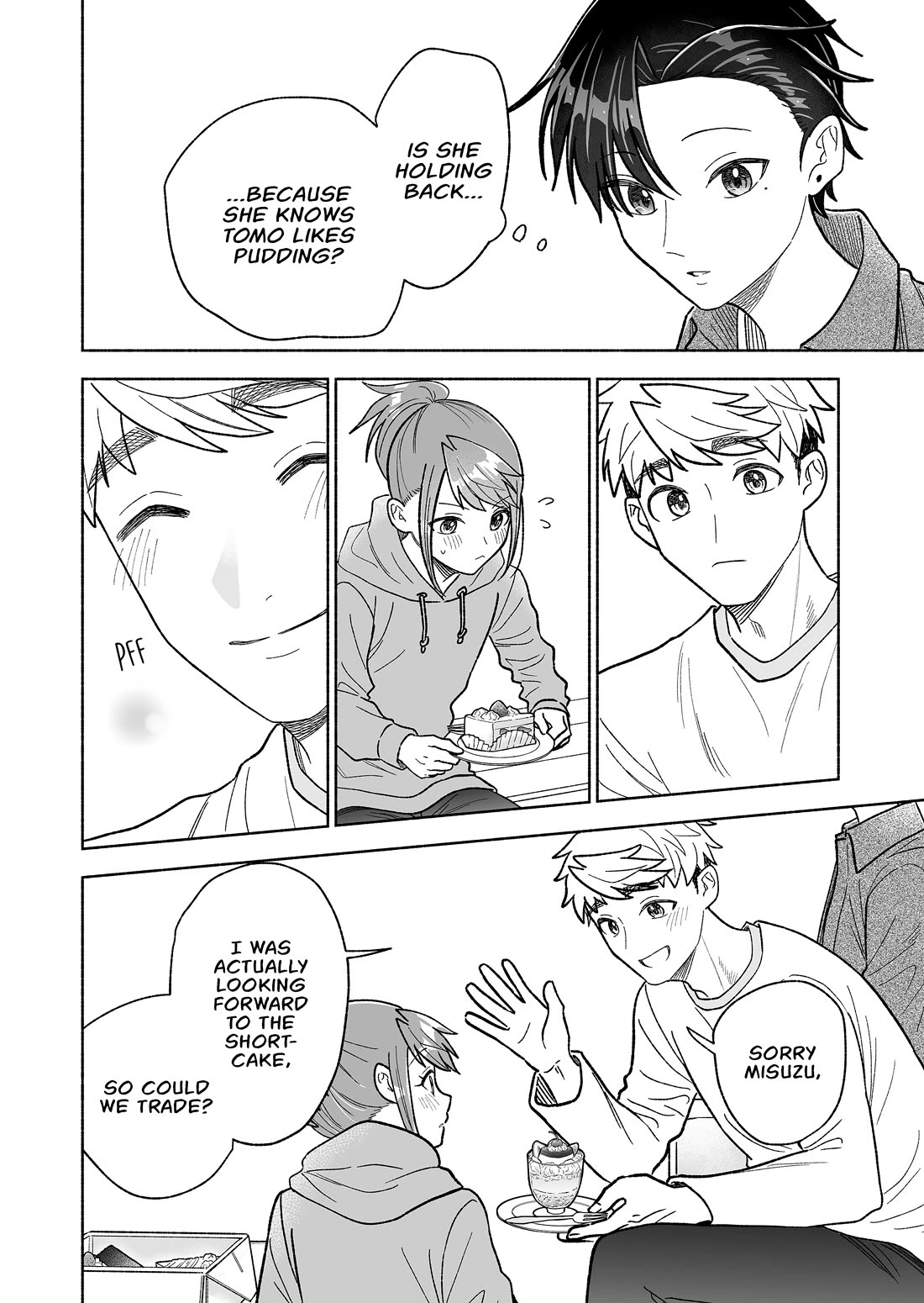 A Cool Girl and a 12cm Promise Chapter 58 page 10 - Chapter 58: I'm not budging
