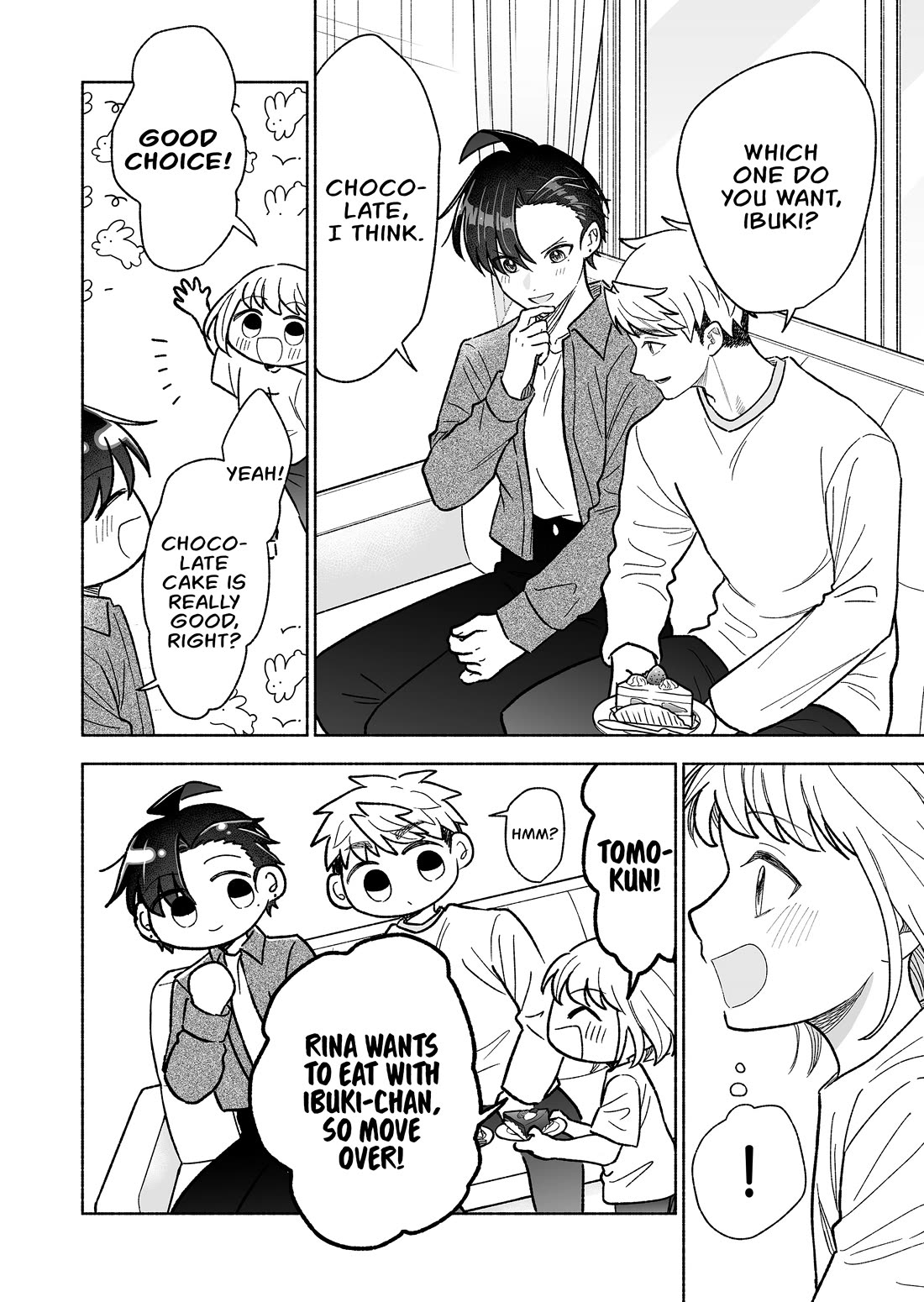 A Cool Girl and a 12cm Promise Chapter 58 page 12 - Chapter 58: I'm not budging