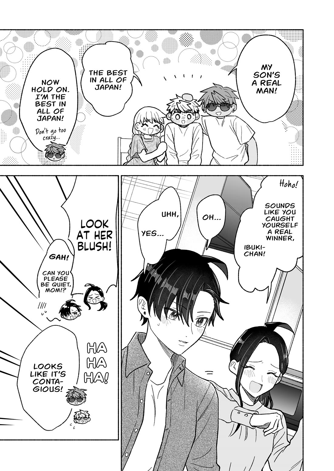 A Cool Girl and a 12cm Promise Chapter 58 page 3 - Chapter 58: I'm not budging
