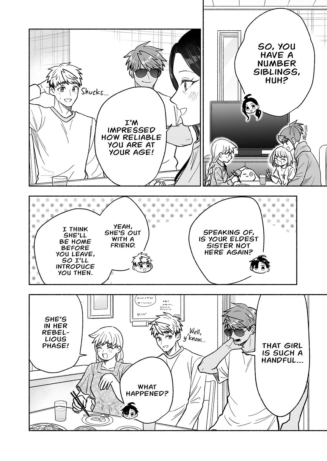 A Cool Girl and a 12cm Promise Chapter 58 page 4 - Chapter 58: I'm not budging