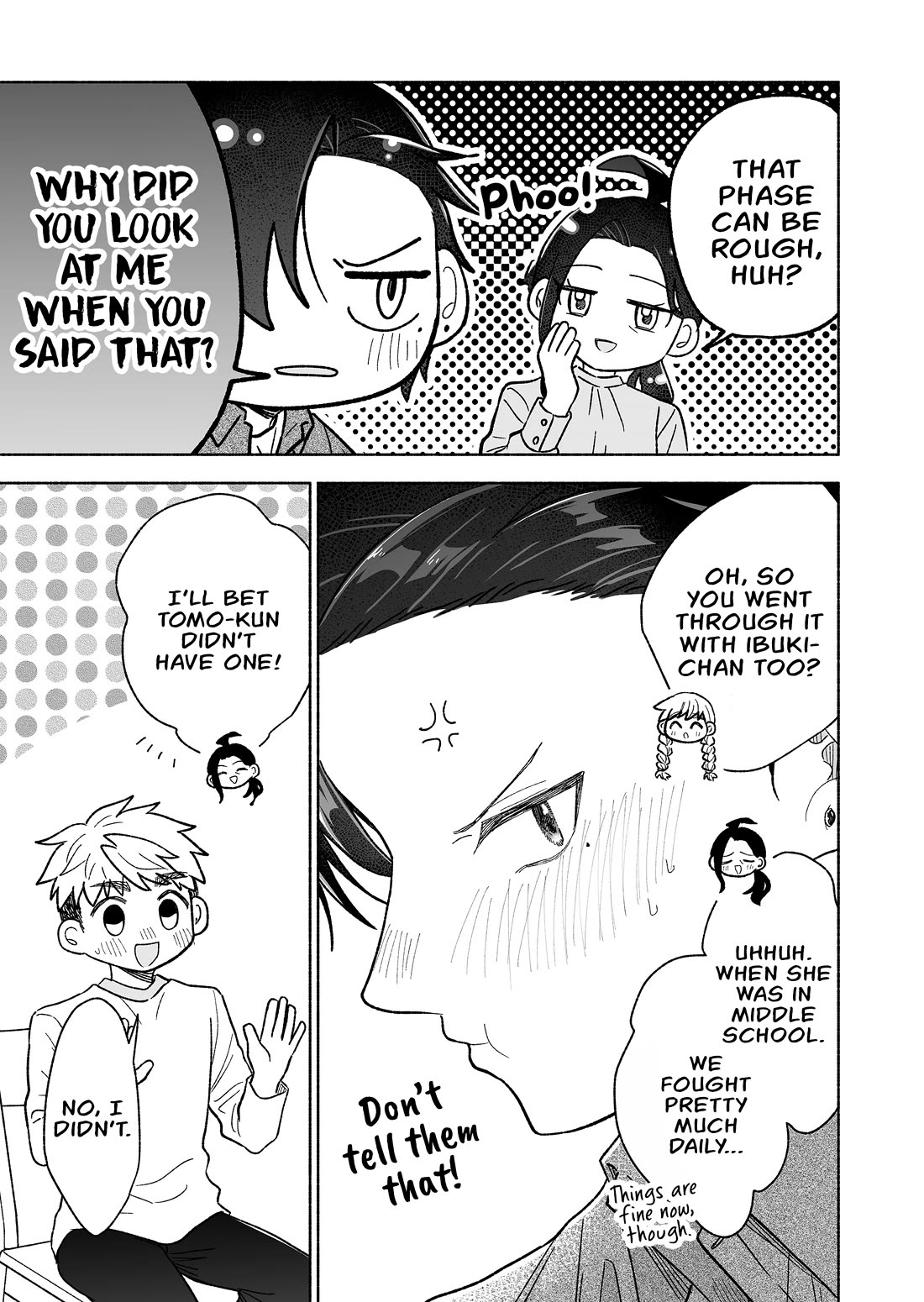 A Cool Girl and a 12cm Promise Chapter 58 page 5 - Chapter 58: I'm not budging