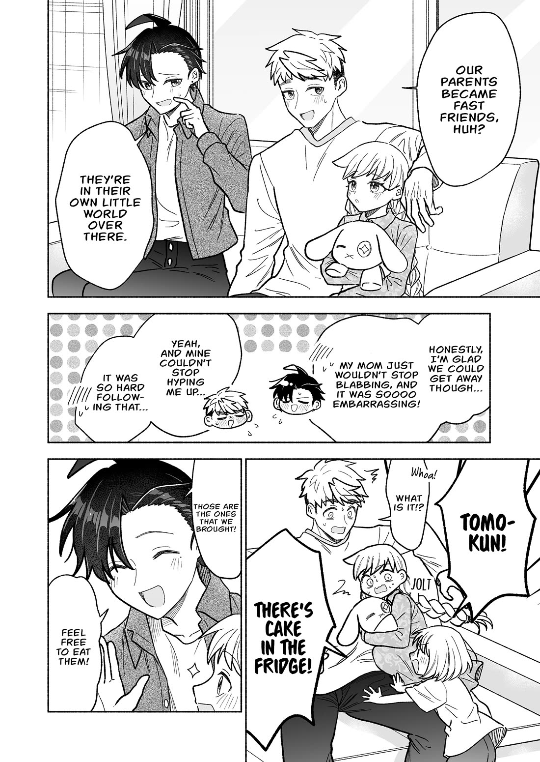 A Cool Girl and a 12cm Promise Chapter 58 page 8 - Chapter 58: I'm not budging