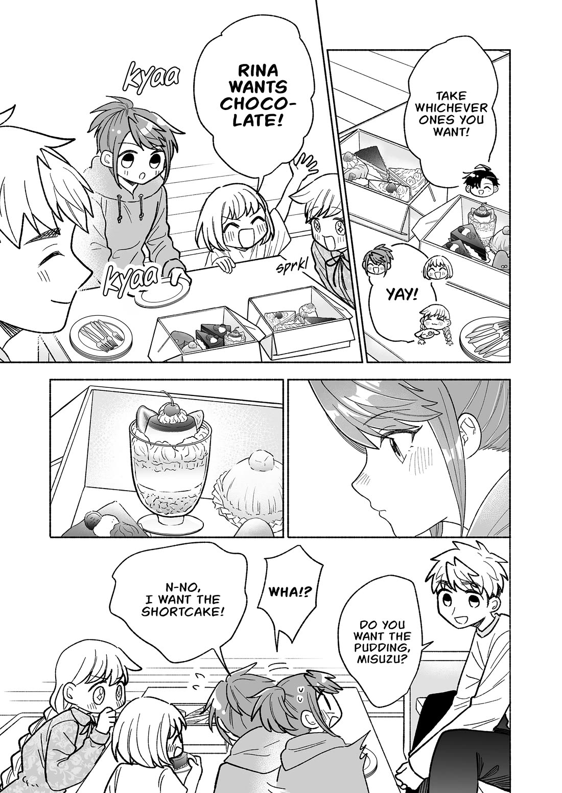 A Cool Girl and a 12cm Promise Chapter 58 page 9 - Chapter 58: I'm not budging