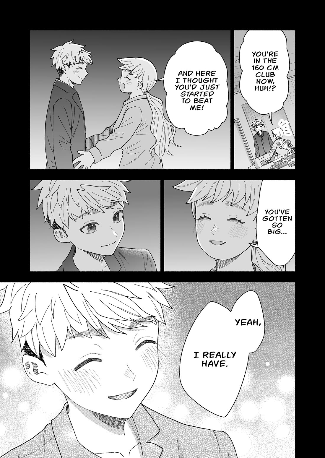 A Cool Girl and a 12cm Promise Chapter 59 page 13 - Chapter 59: You've gotten so big