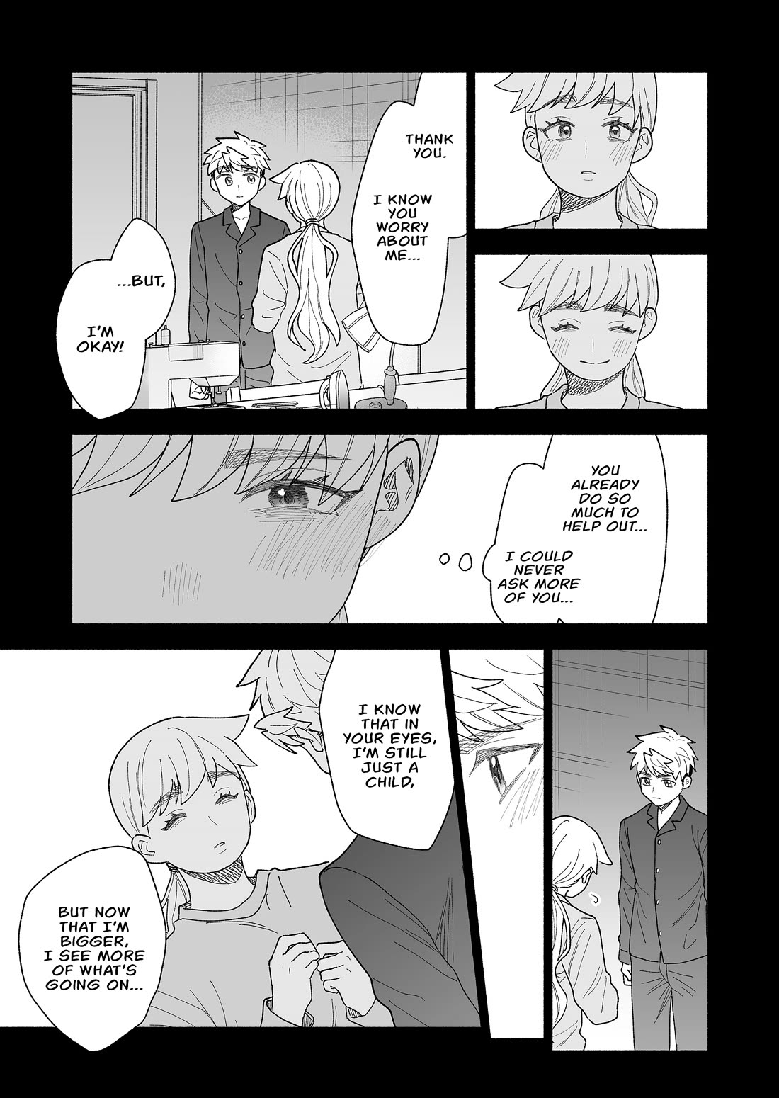 A Cool Girl and a 12cm Promise Chapter 59 page 15 - Chapter 59: You've gotten so big