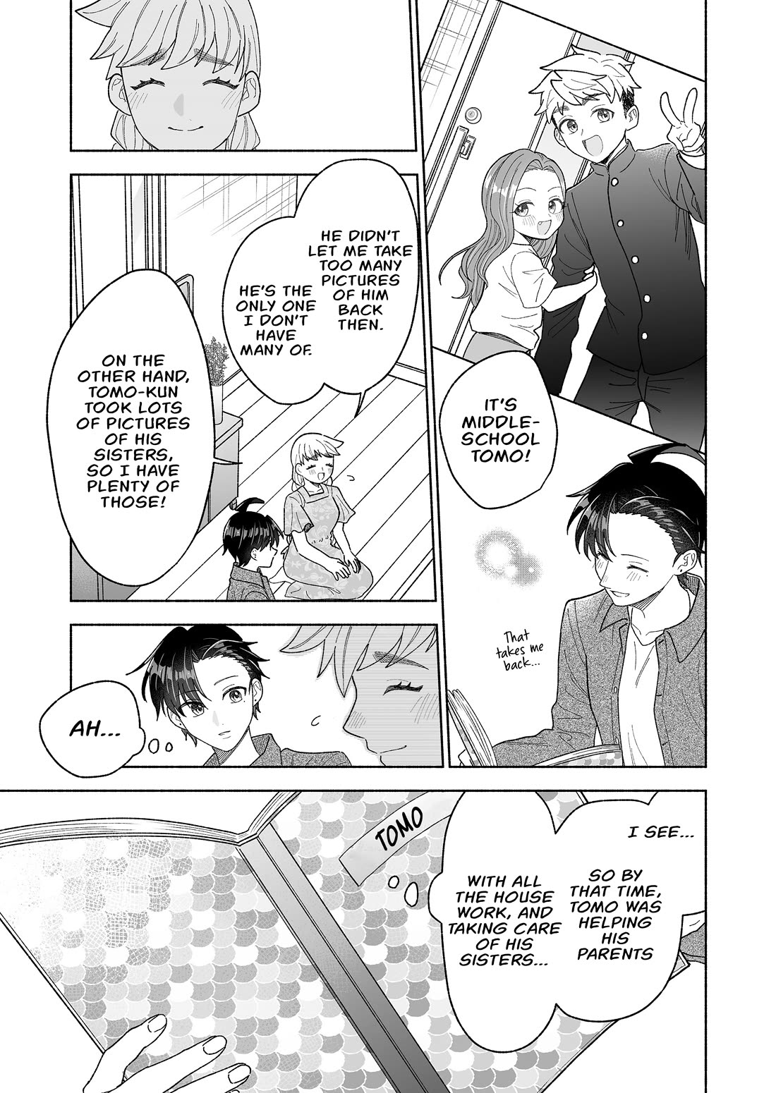 A Cool Girl and a 12cm Promise Chapter 59 page 7 - Chapter 59: You've gotten so big