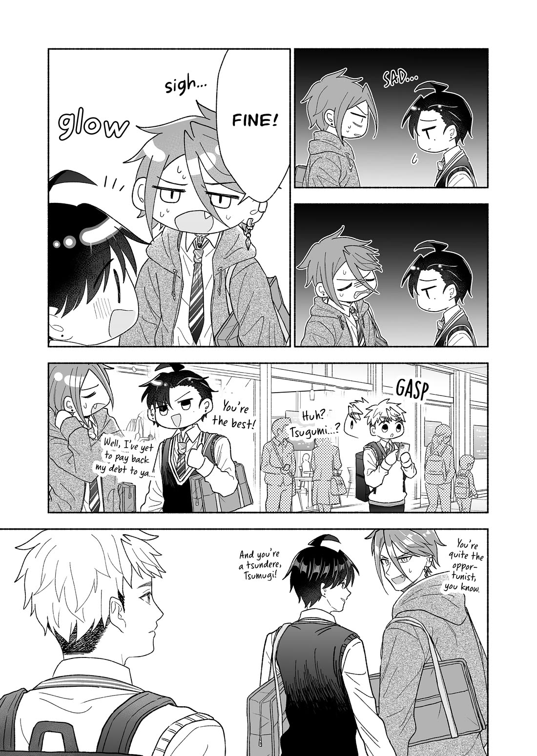 A Cool Girl and a 12cm Promise Chapter 61 page 13 - Chapter 61: I absolutely cannot tell her