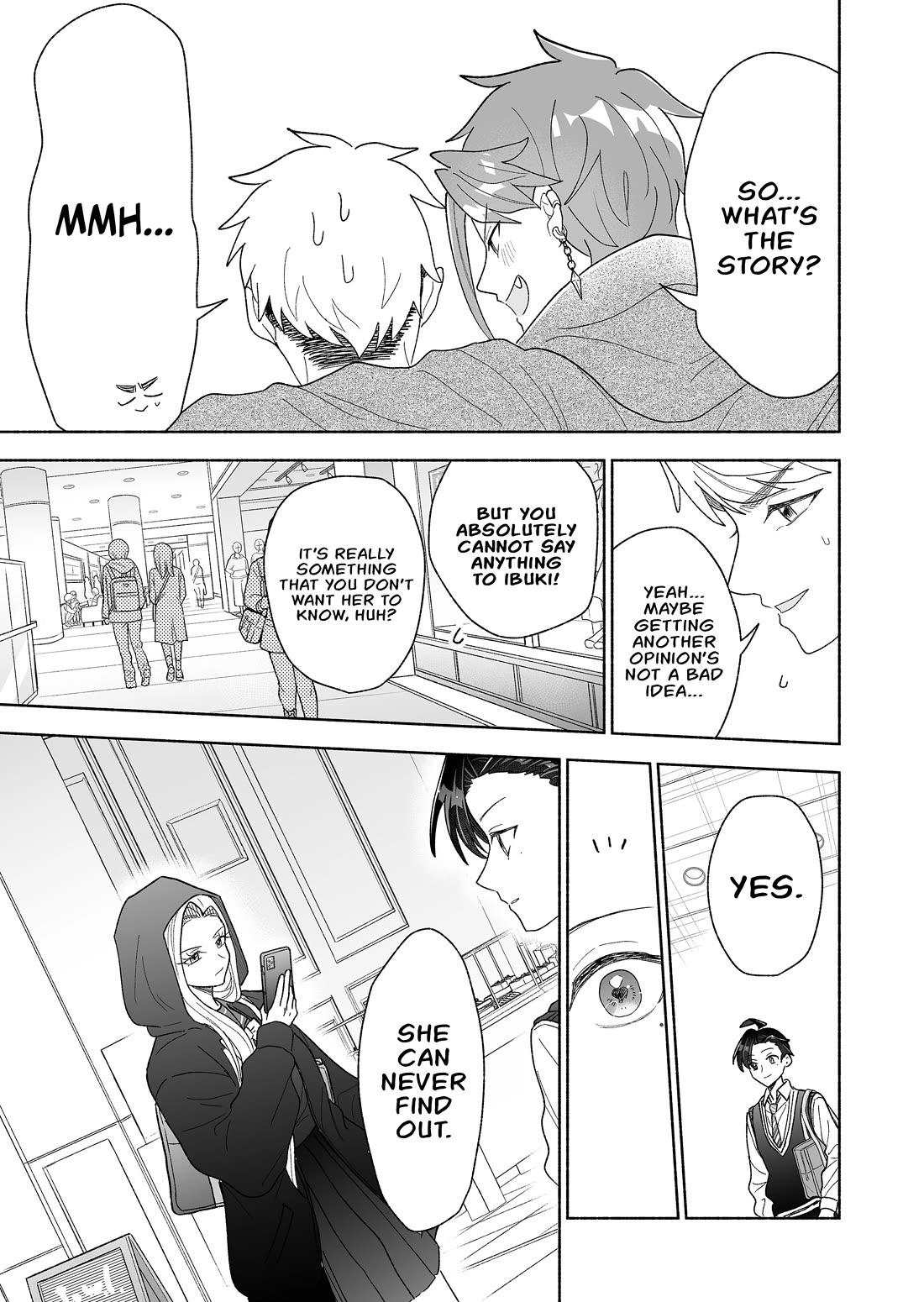 A Cool Girl and a 12cm Promise Chapter 61 page 17 - Chapter 61: I absolutely cannot tell her
