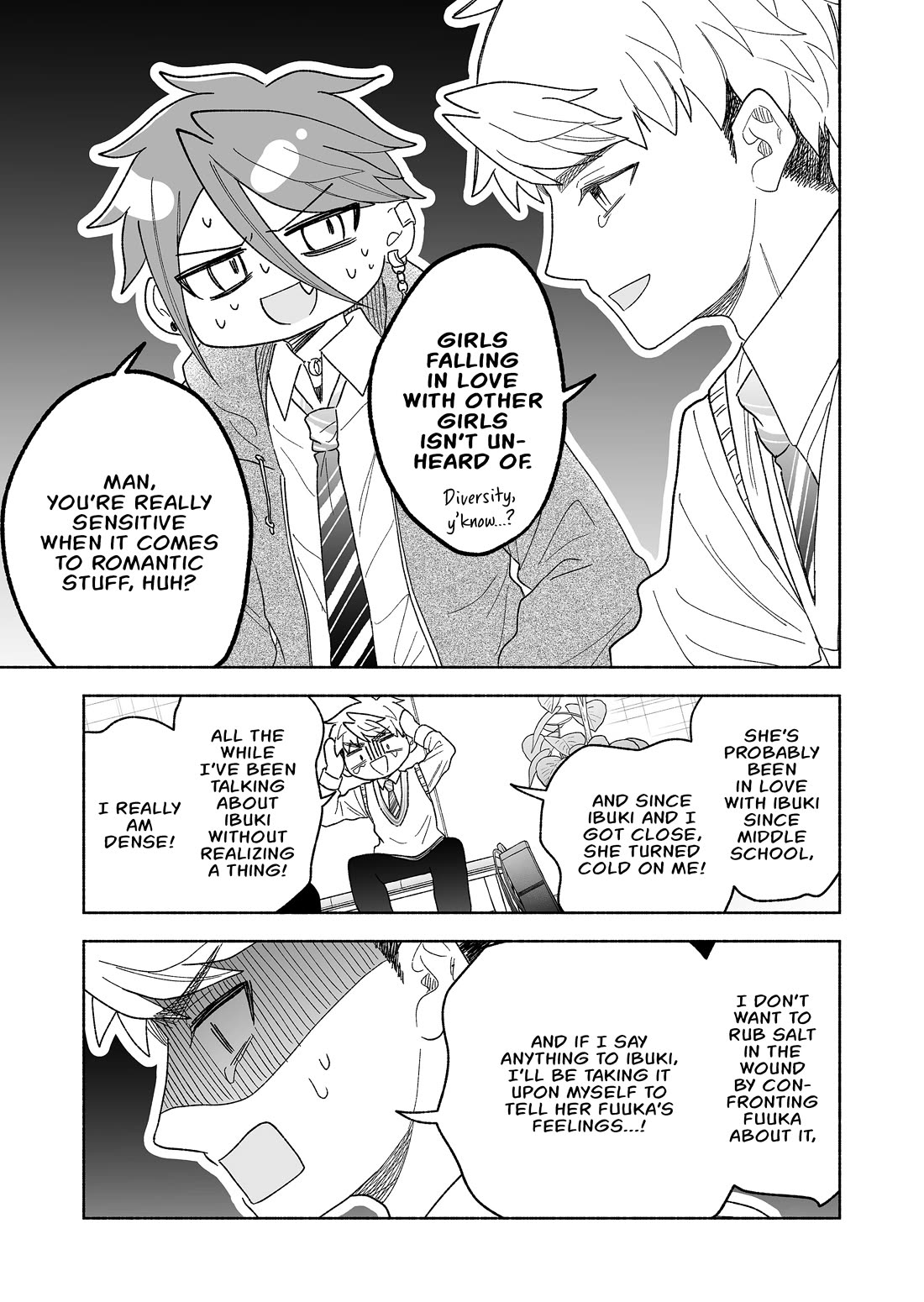 A Cool Girl and a 12cm Promise Chapter 62 page 11 - Chapter 62: Does she hate him?