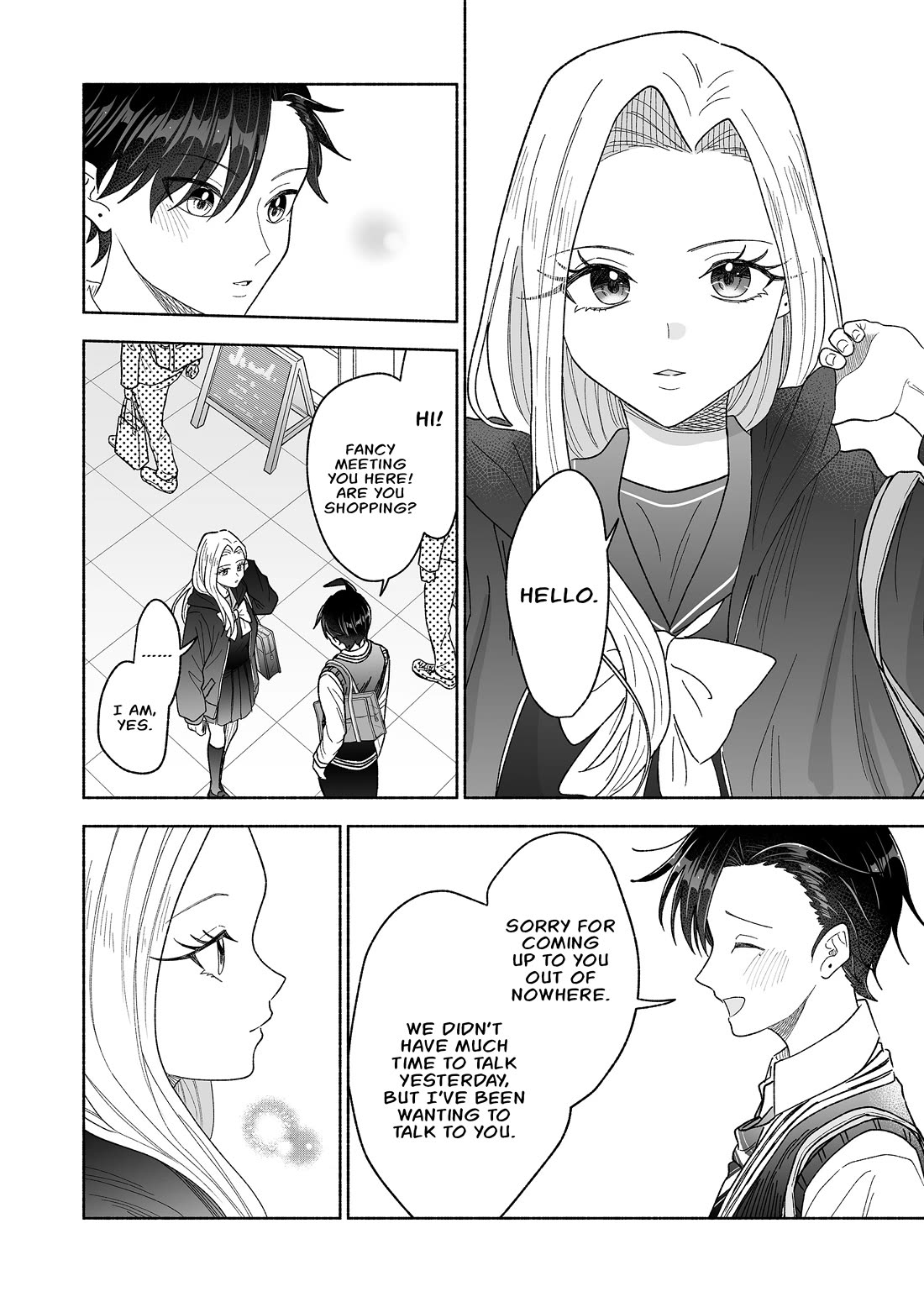 A Cool Girl and a 12cm Promise Chapter 62 page 14 - Chapter 62: Does she hate him?
